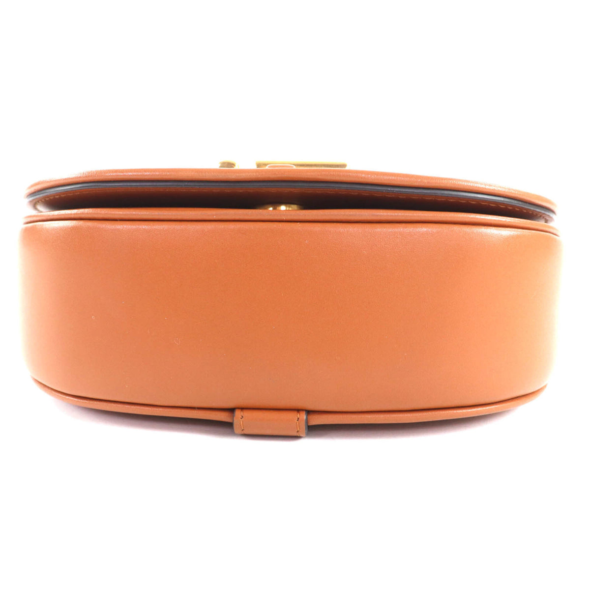 Fendi Brown Leather Shoulder Bag (Pre-Owned)
