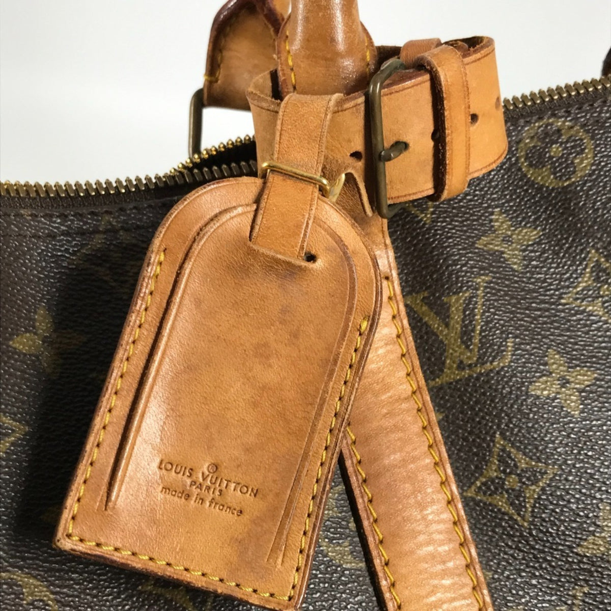 Louis Vuitton Brown Monogram Boston Bag Handbag (Pre-Owned)
