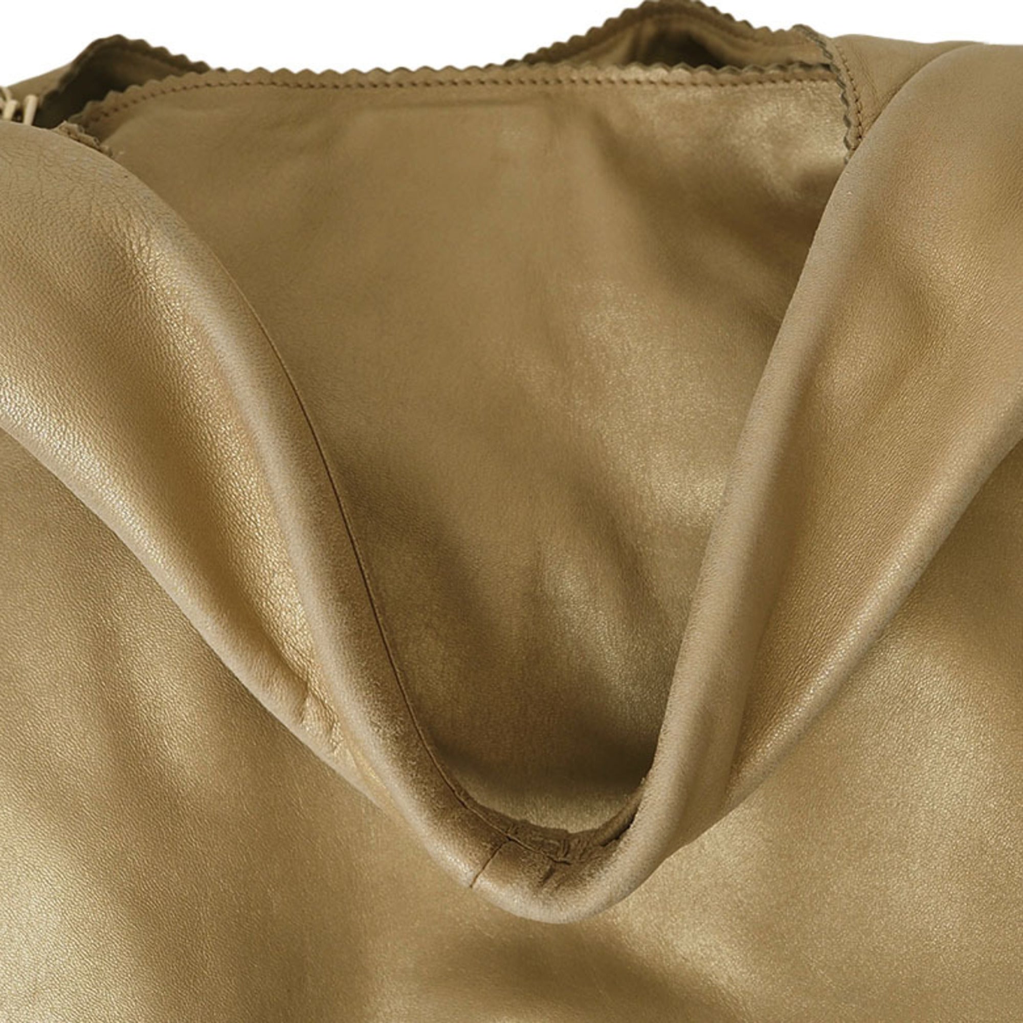 Loewe Gold Leather Shoulder Bag (Pre-Owned)