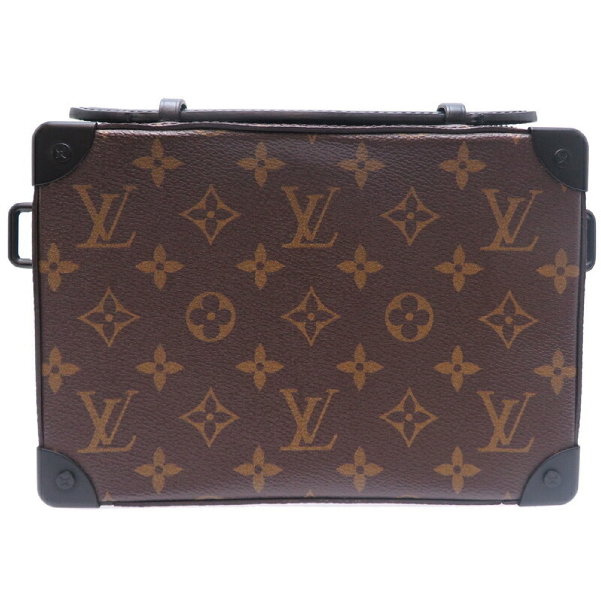 Louis Vuitton Black Brown Monogram Shoulder Bag (Pre-Owned)