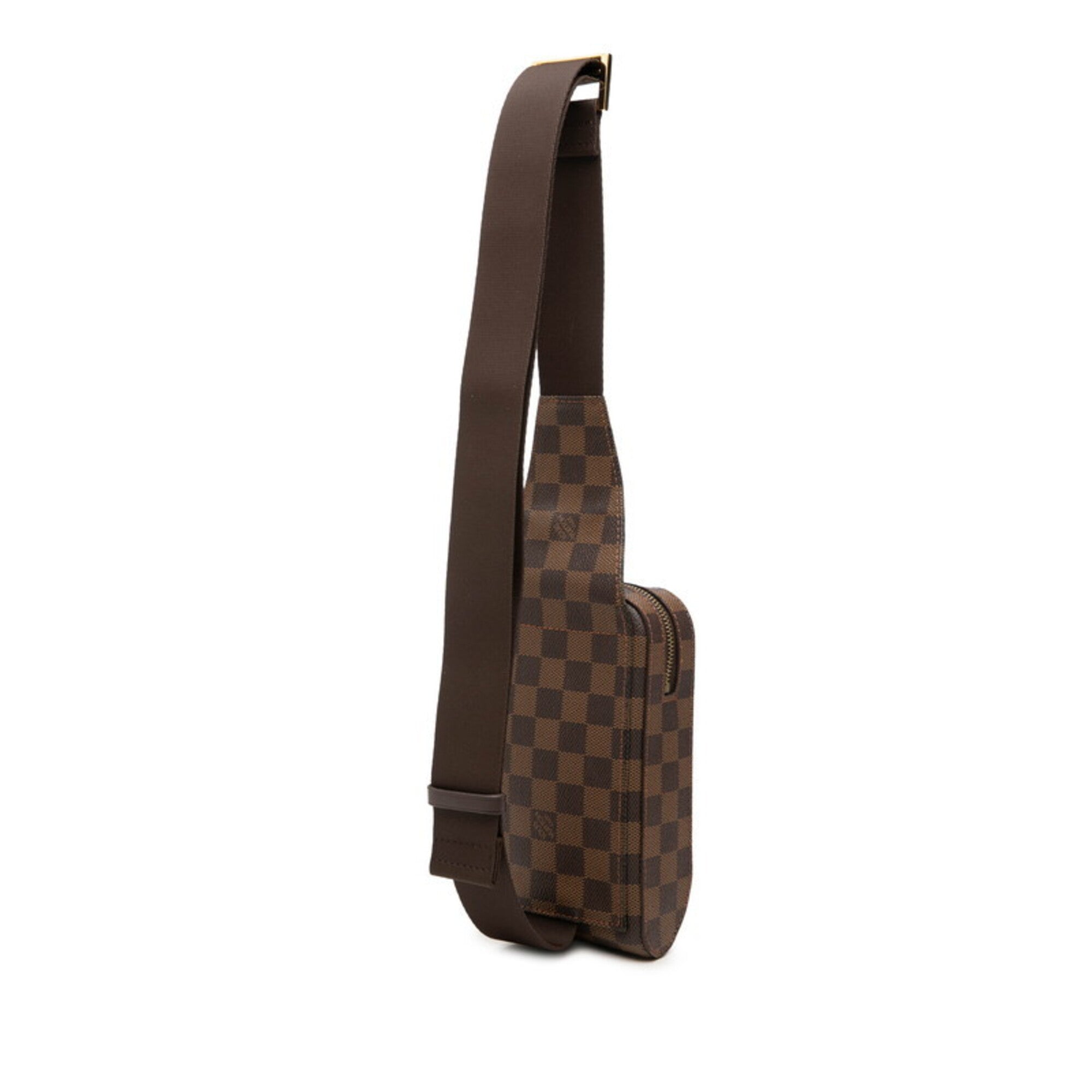Louis Vuitton Damier Brown Pvc Shoulder Bag Sling Bag (Pre-Owned)
