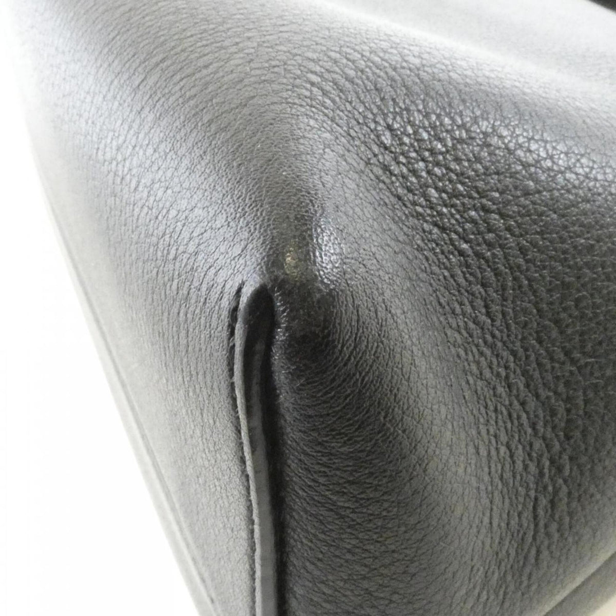 Fendi Black Leather Handbag (Pre-Owned)