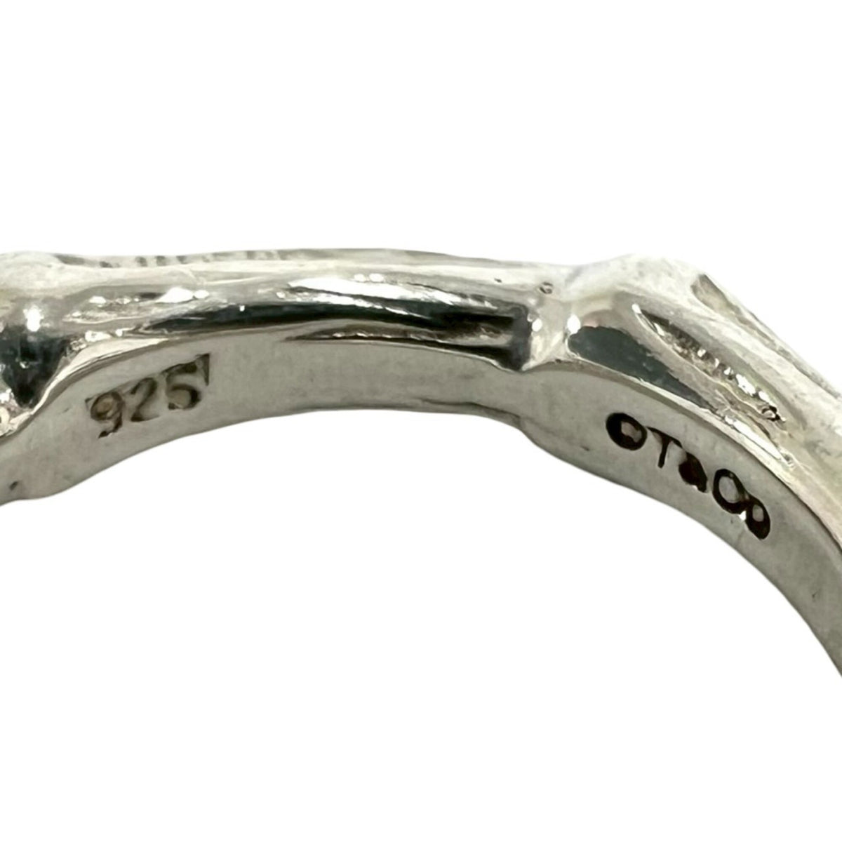 Tiffany Silver Silver 925 Band Ring (Pre-Owned)