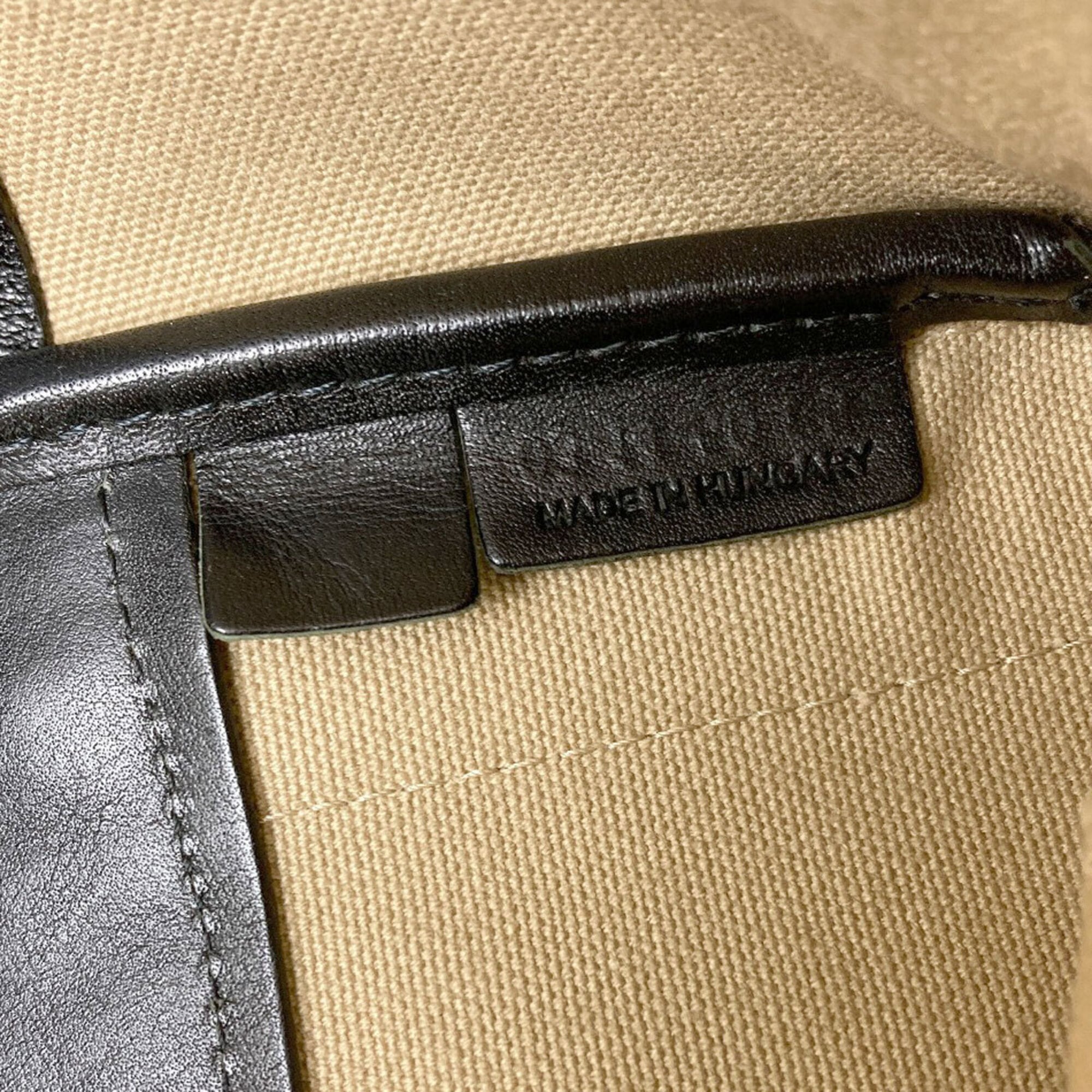 Chloé Alison Black Pink Leather Handbag (Pre-Owned)