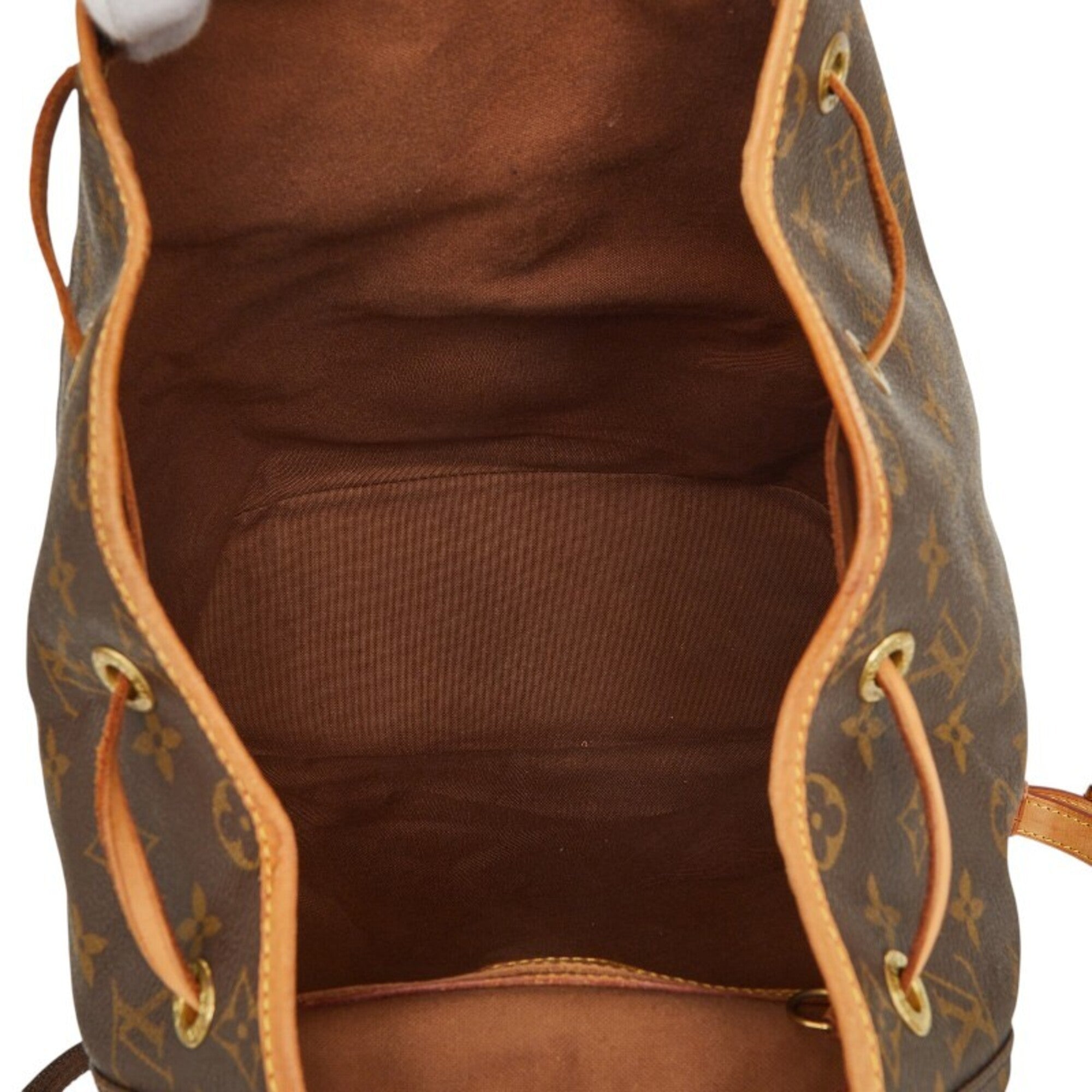Louis Vuitton Brown Pvc Leather Backpack (Pre-Owned)