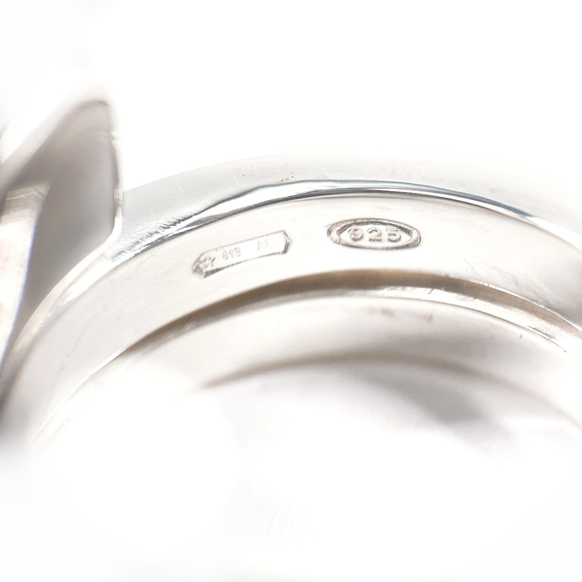 Gucci Silver Silver 925 Band Ring (Pre-Owned)
