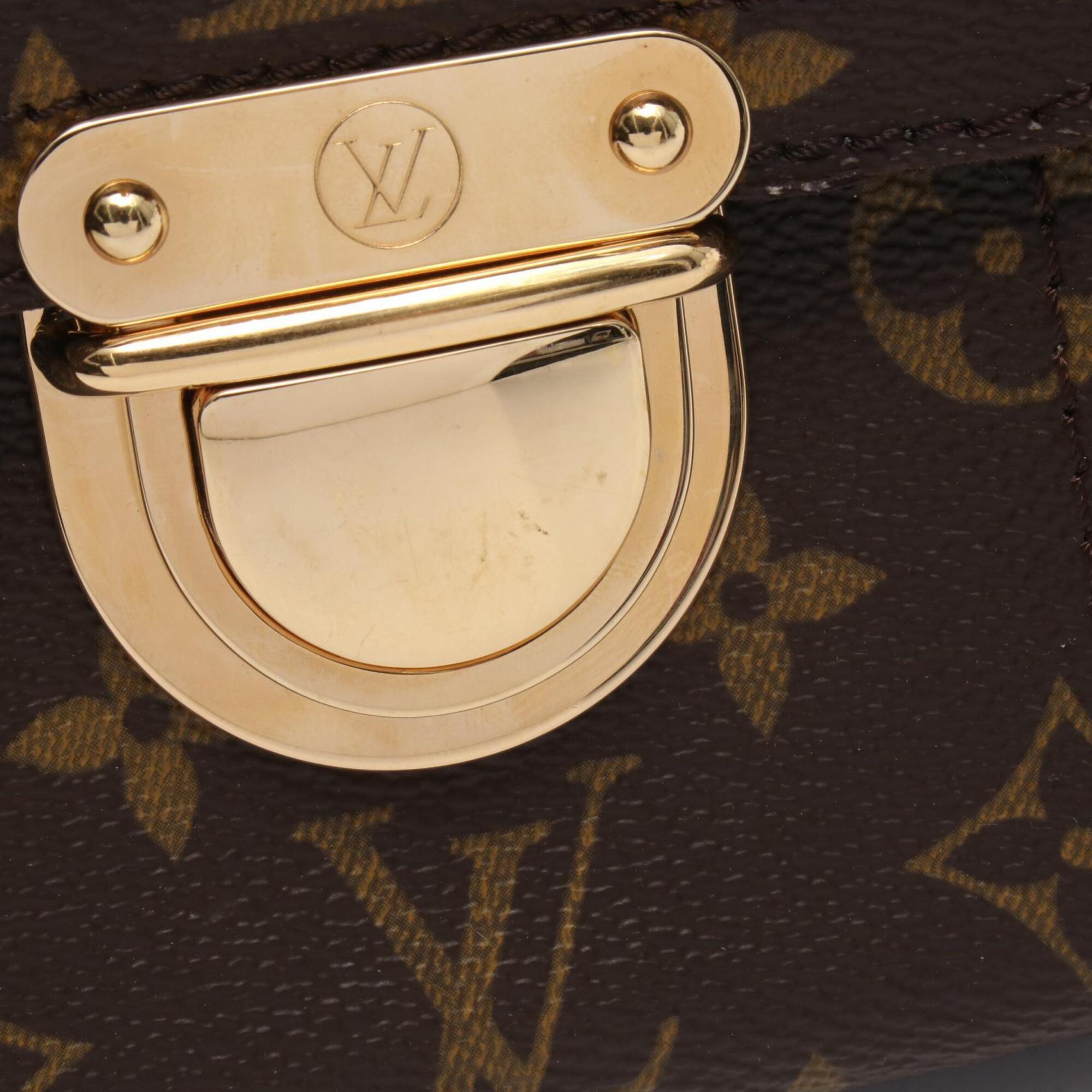 Louis Vuitton Brown Pvc Handbag (Pre-Owned)