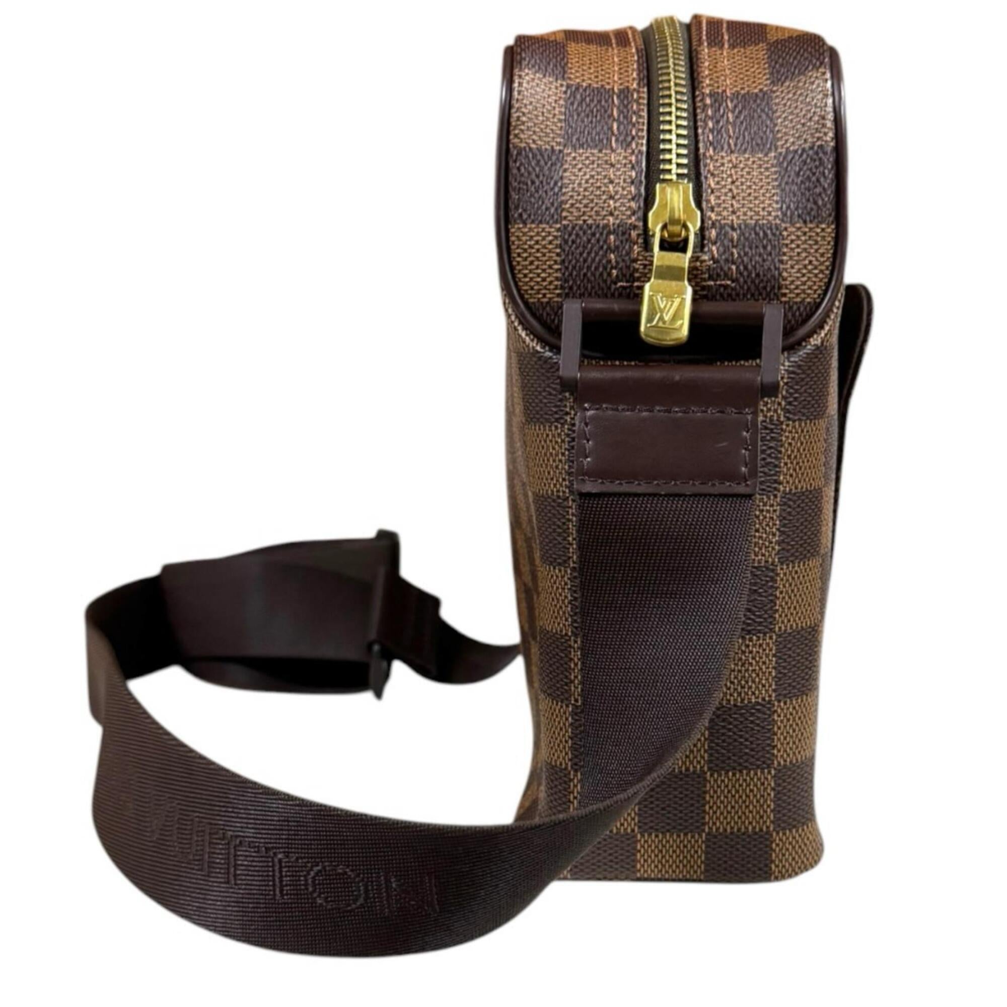 Louis Vuitton Damier Brown Damier Canvas Shoulder Bag (Pre-Owned)