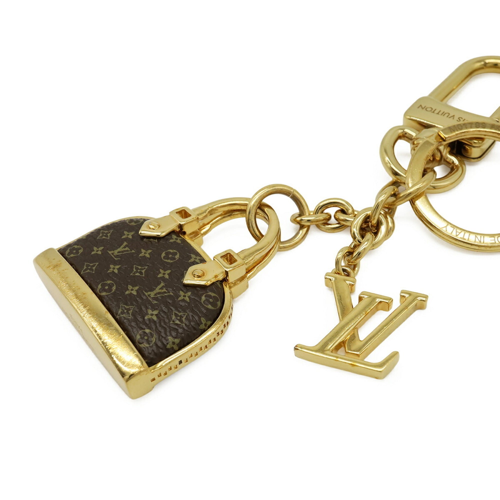 Louis Vuitton Gold Brown Monogram Monogram Handbag (Pre-Owned)