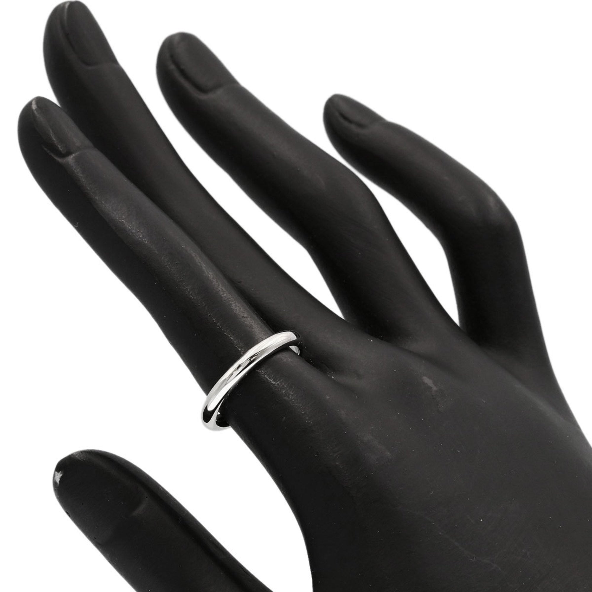 Bvlgari Platinum 950 Band Ring (Pre-Owned)