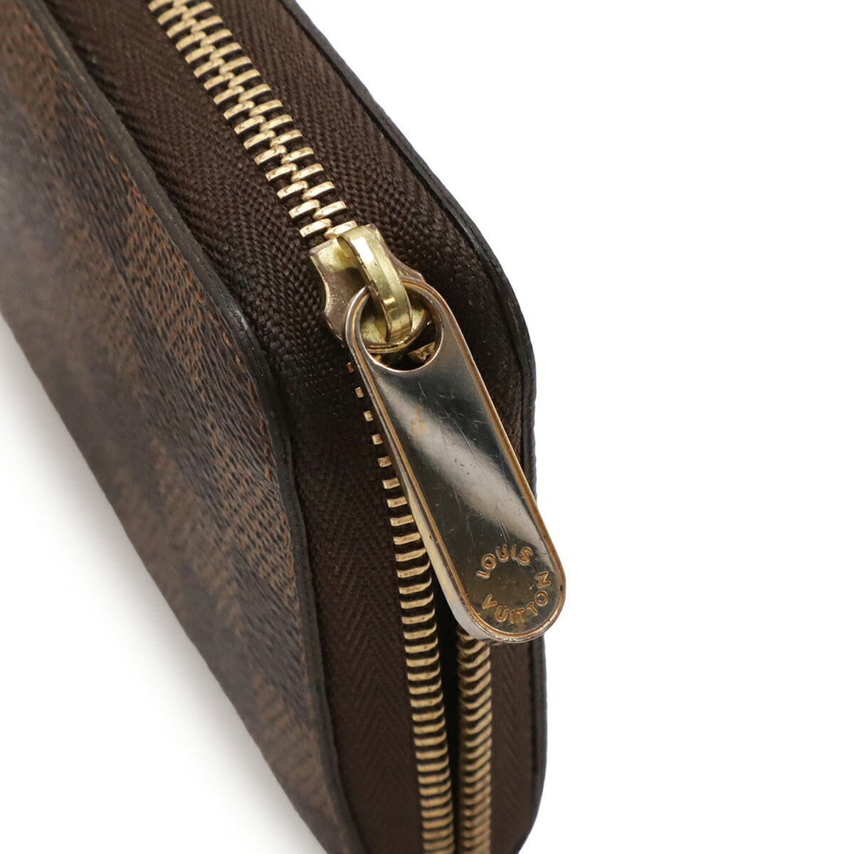 Louis Vuitton Brown Pvc Coated Canvas Coin Purse/Coin Case (Pre-Owned)