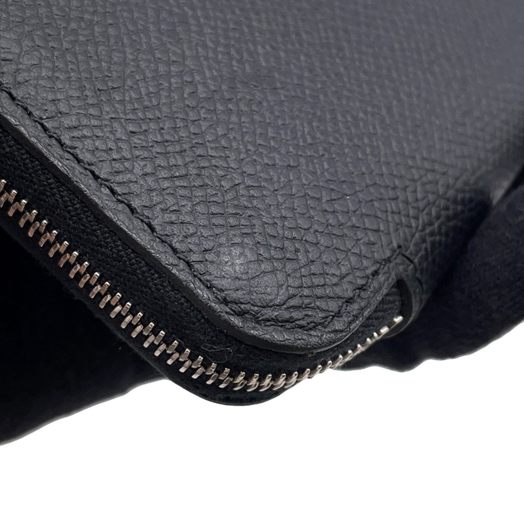 Hermes Black Epsom Leather Long Wallet (Bi-Fold) (Pre-Owned)