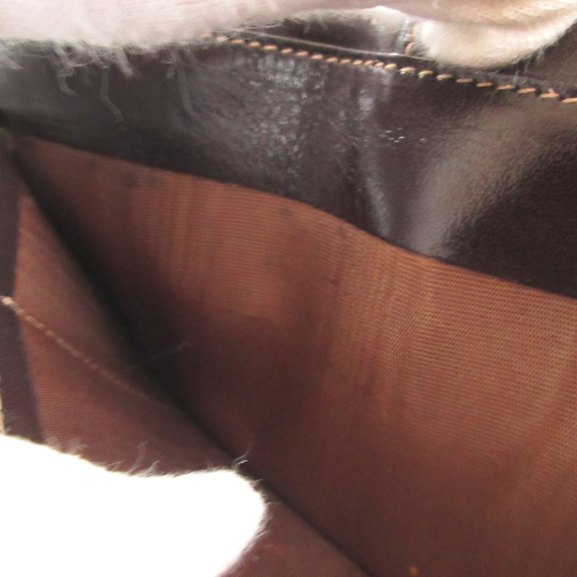 Fendi Brown Canvas Leather Long Wallet (Bi-Fold) (Pre-Owned)