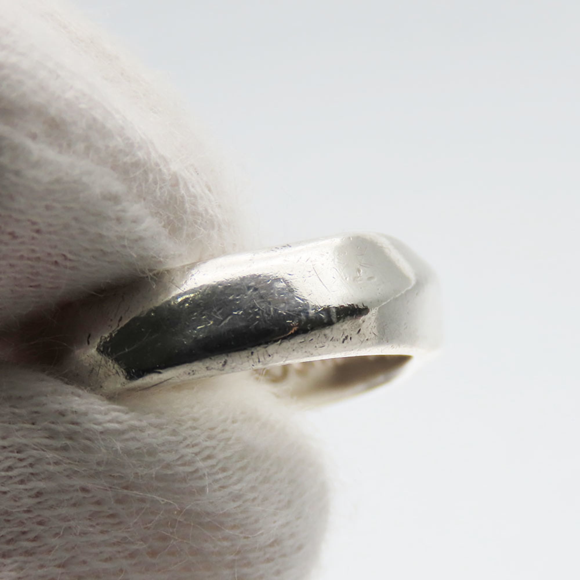 Tiffany Silver 925 Band Ring (Pre-Owned)