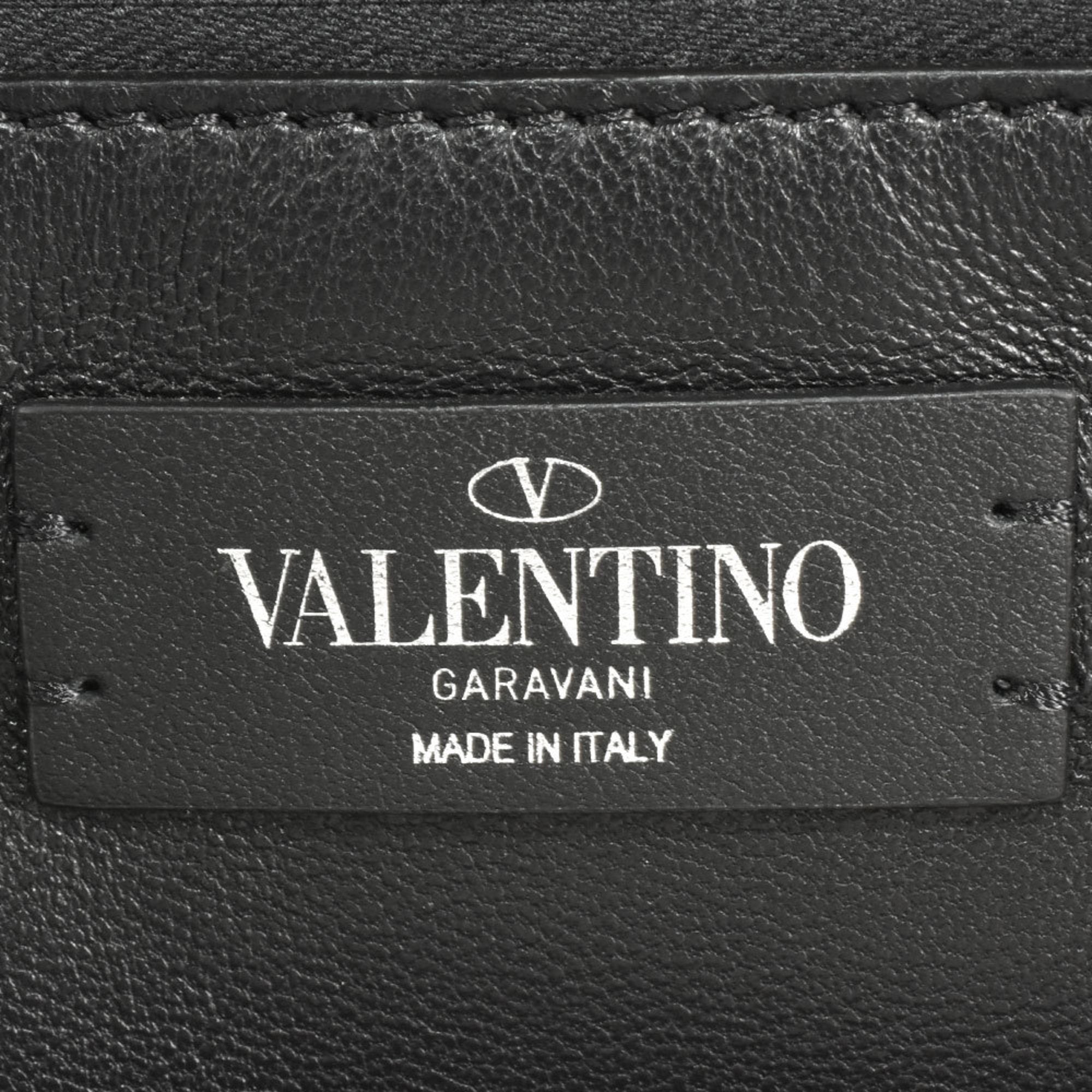 Valentino Black Leather Tote Bag (Pre-Owned)