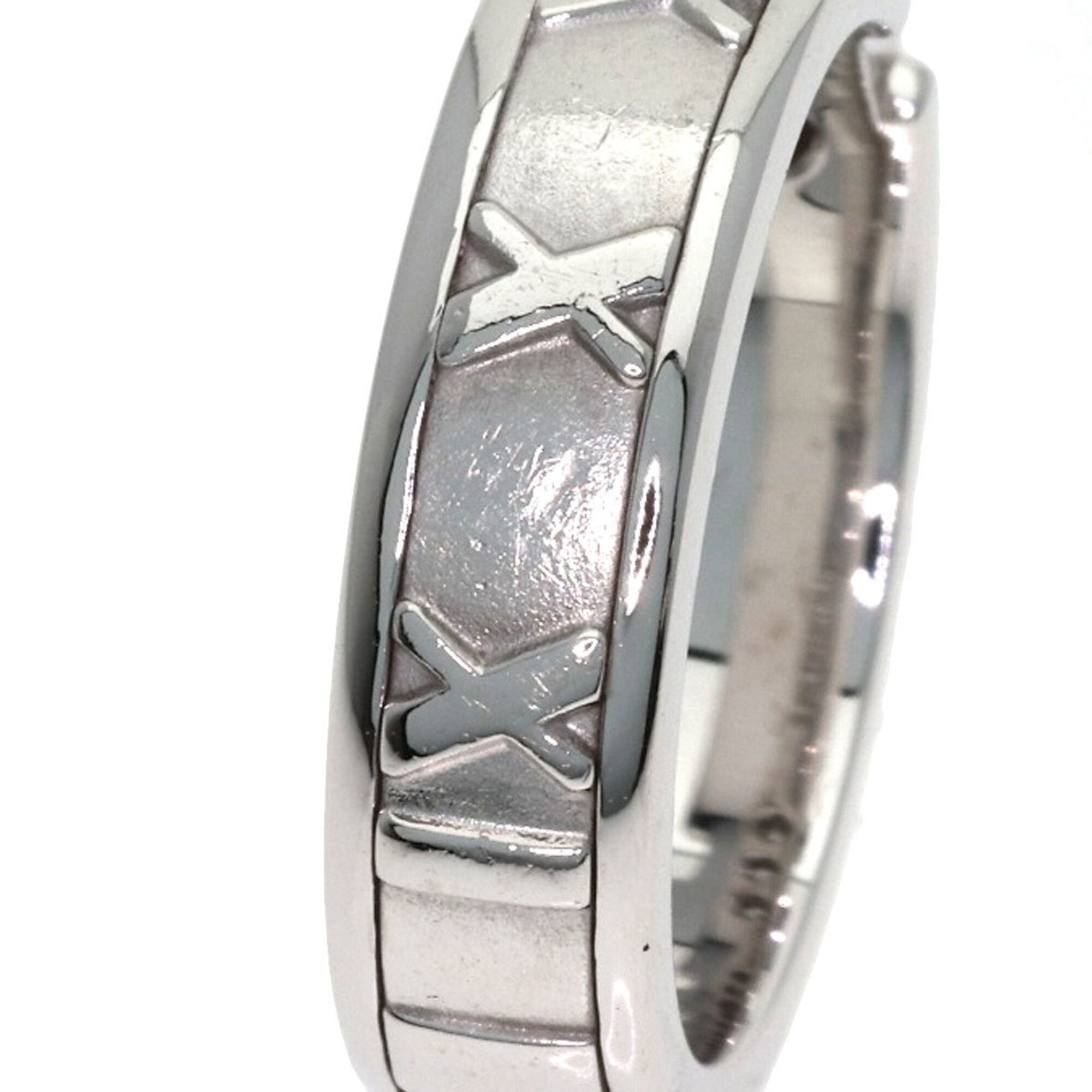 Tiffany White Gold (18K) Band Ring (Pre-Owned)