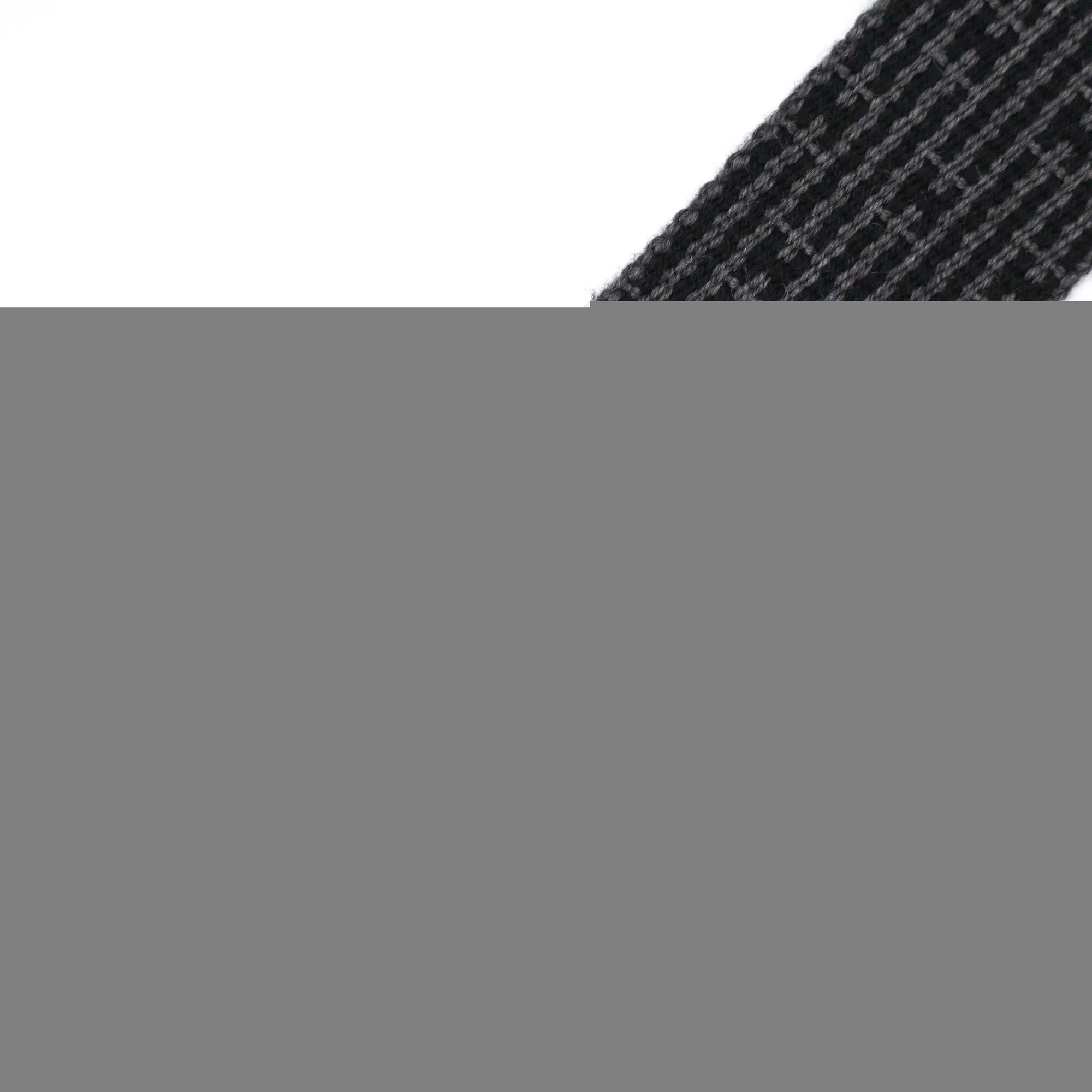 Hermes Her Line Gray Nylon Canvas Shoulder Bag (Pre-Owned)
