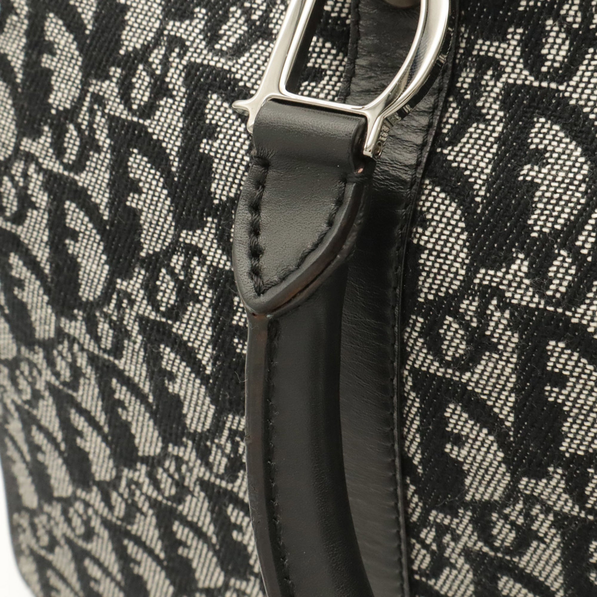 Christian Dior Black Trotter Handbag (Pre-Owned)