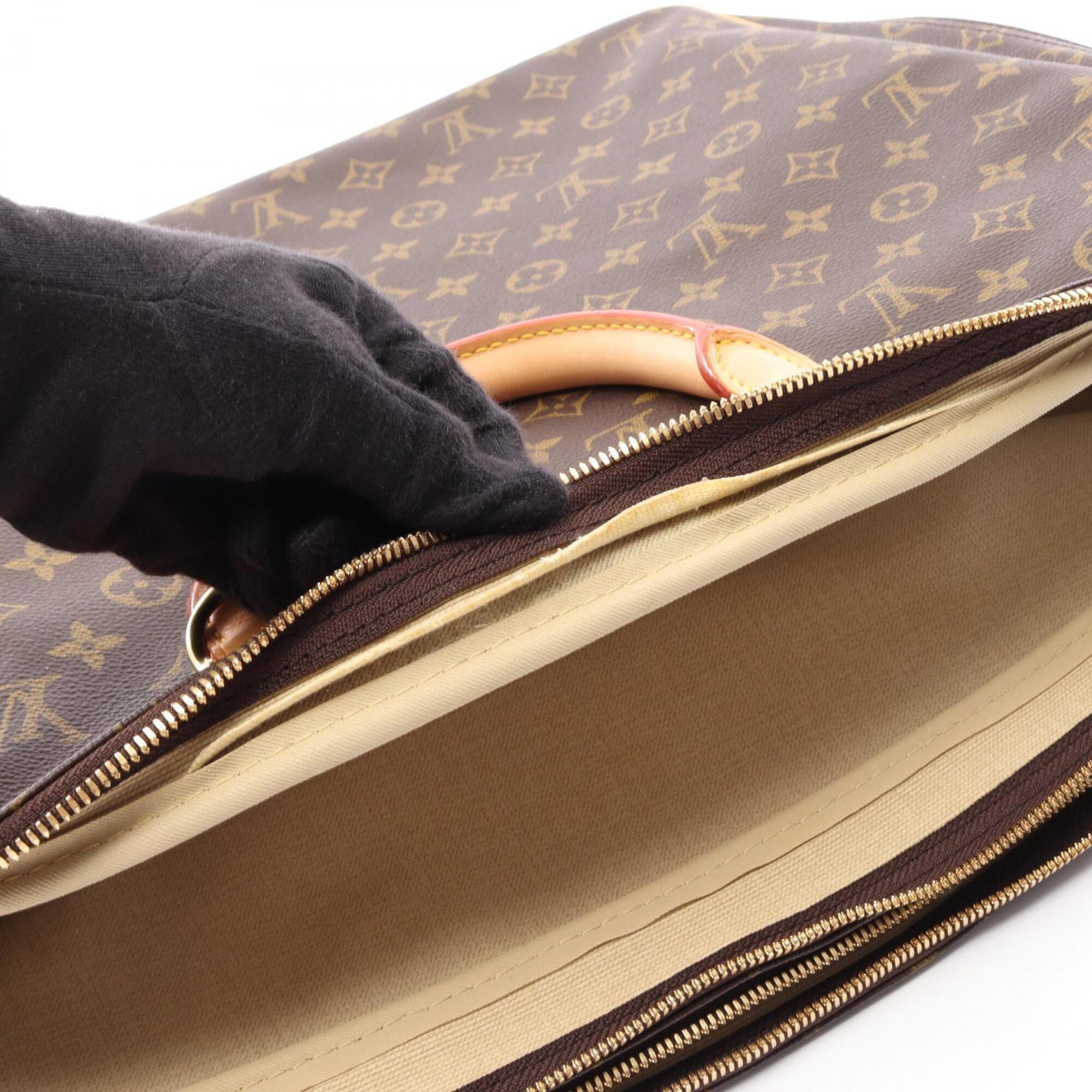 Louis Vuitton Brown Monogram Monogram Boston Bag Handbag (Pre-Owned)