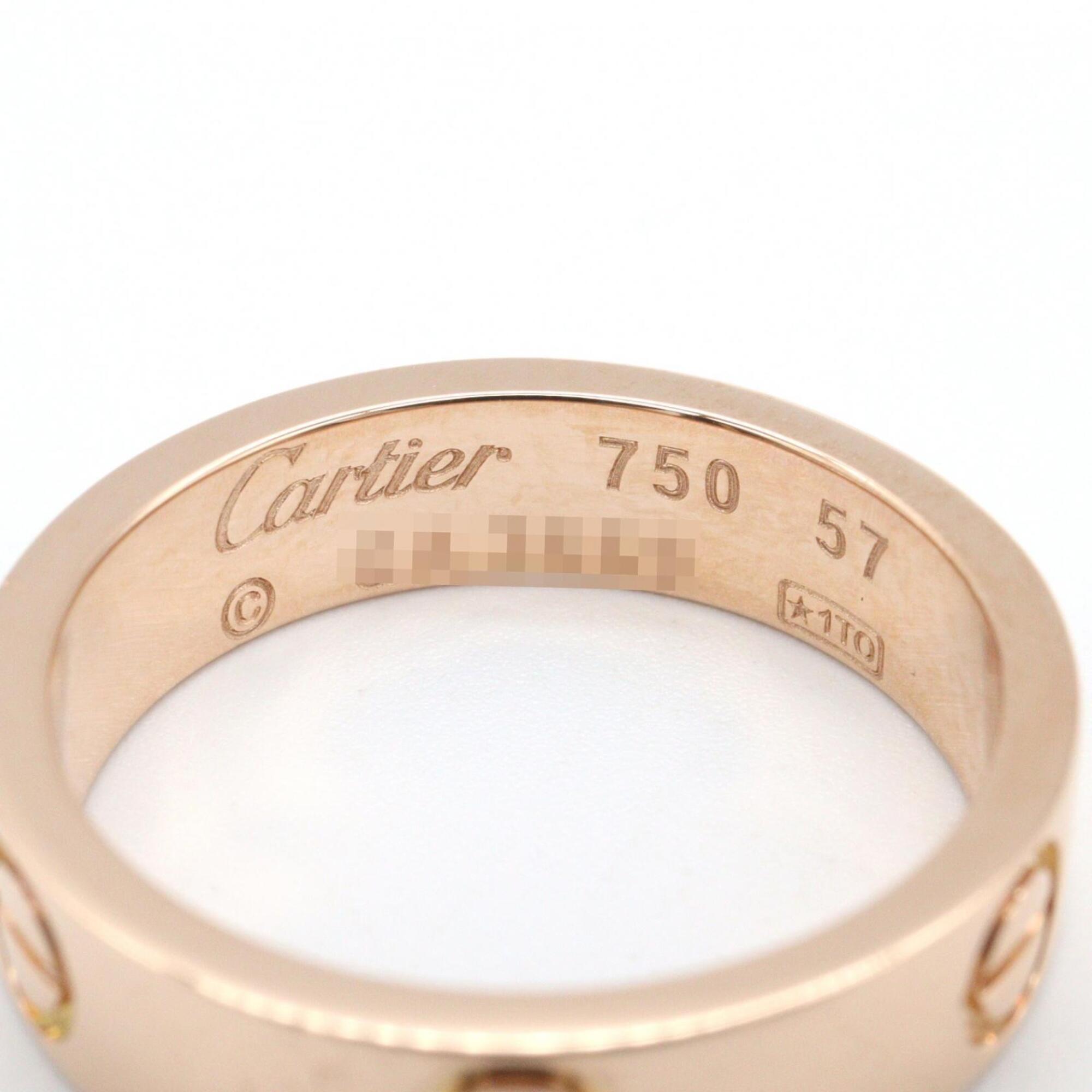 Cartier Gold Pink Gold (18K) Band Ring (Pre-Owned)