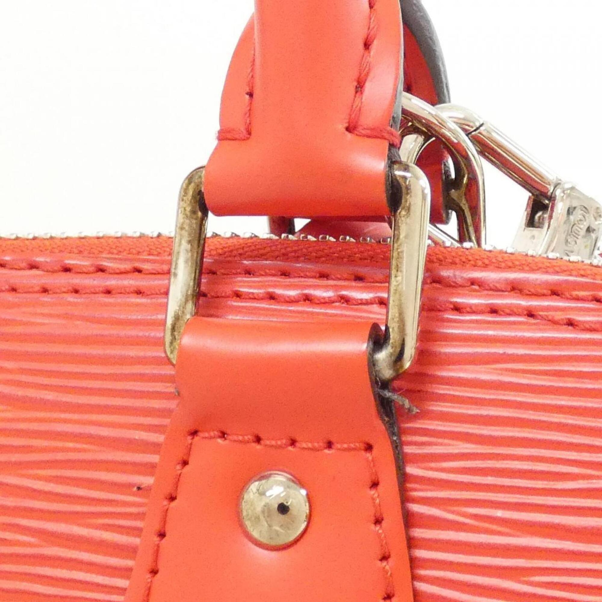 Louis Vuitton Carmine Leather Handbag (Pre-Owned)