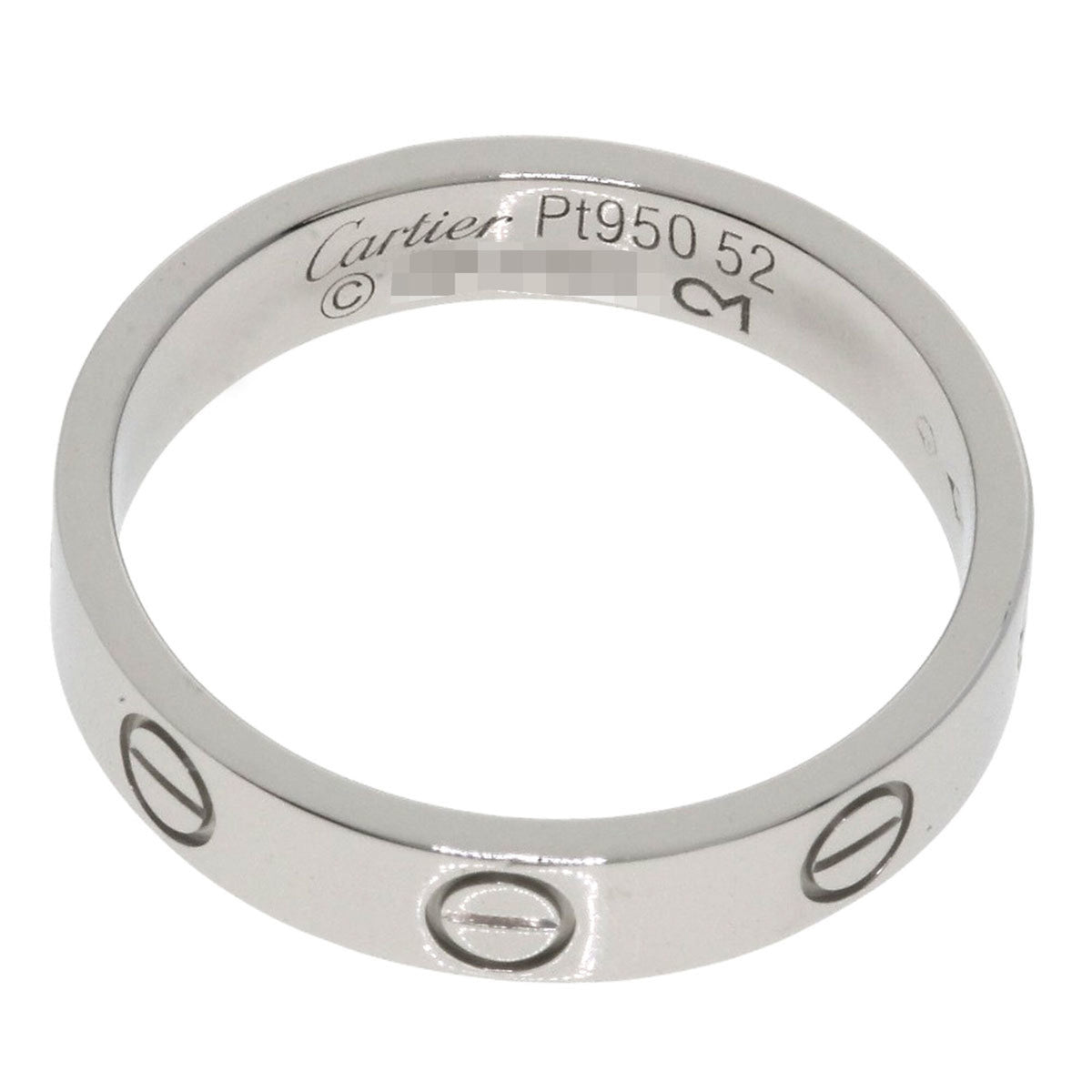 Cartier Platinum 950 Band Ring (Pre-Owned)