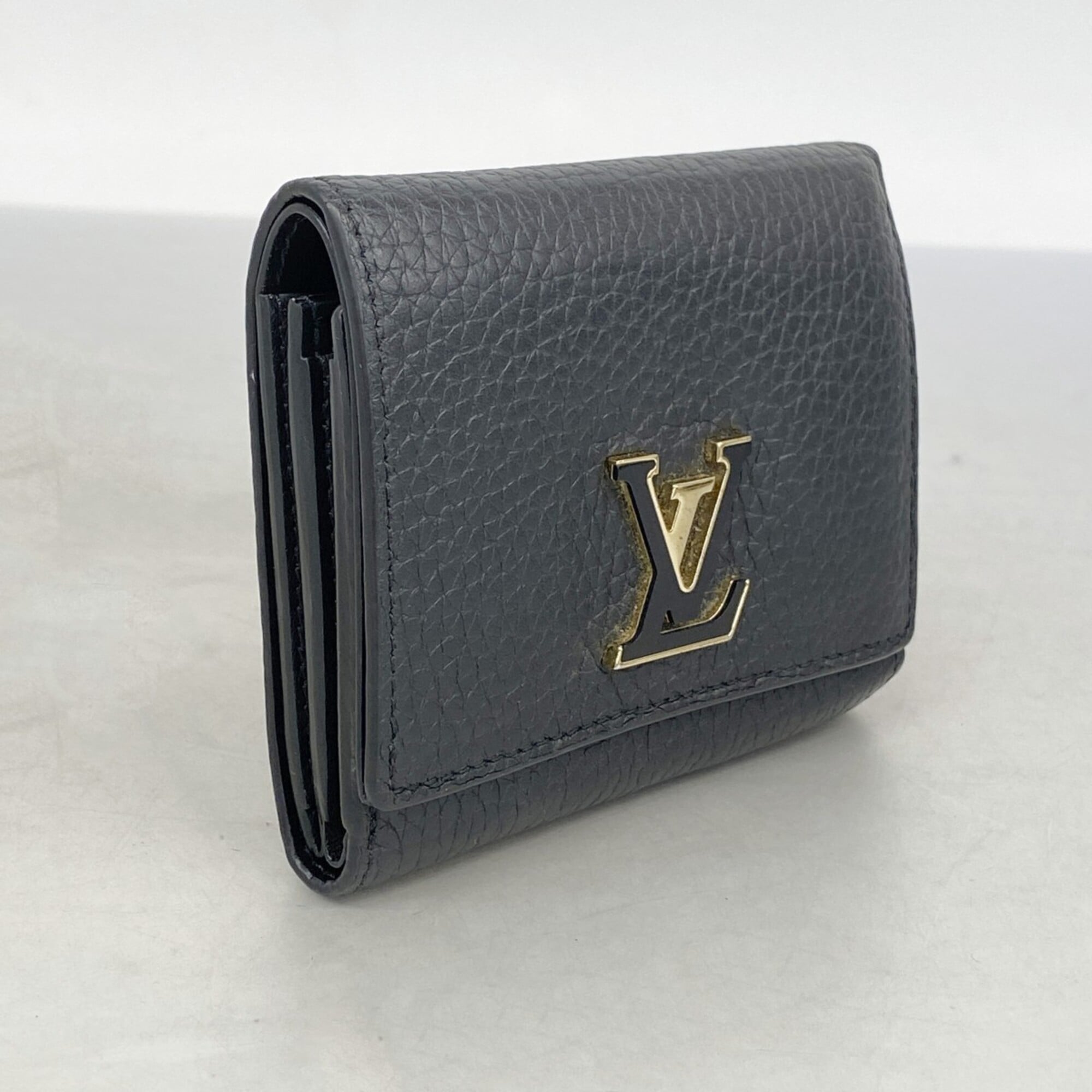 Louis Vuitton Noir Wallet (Bi-Fold) (Pre-Owned)