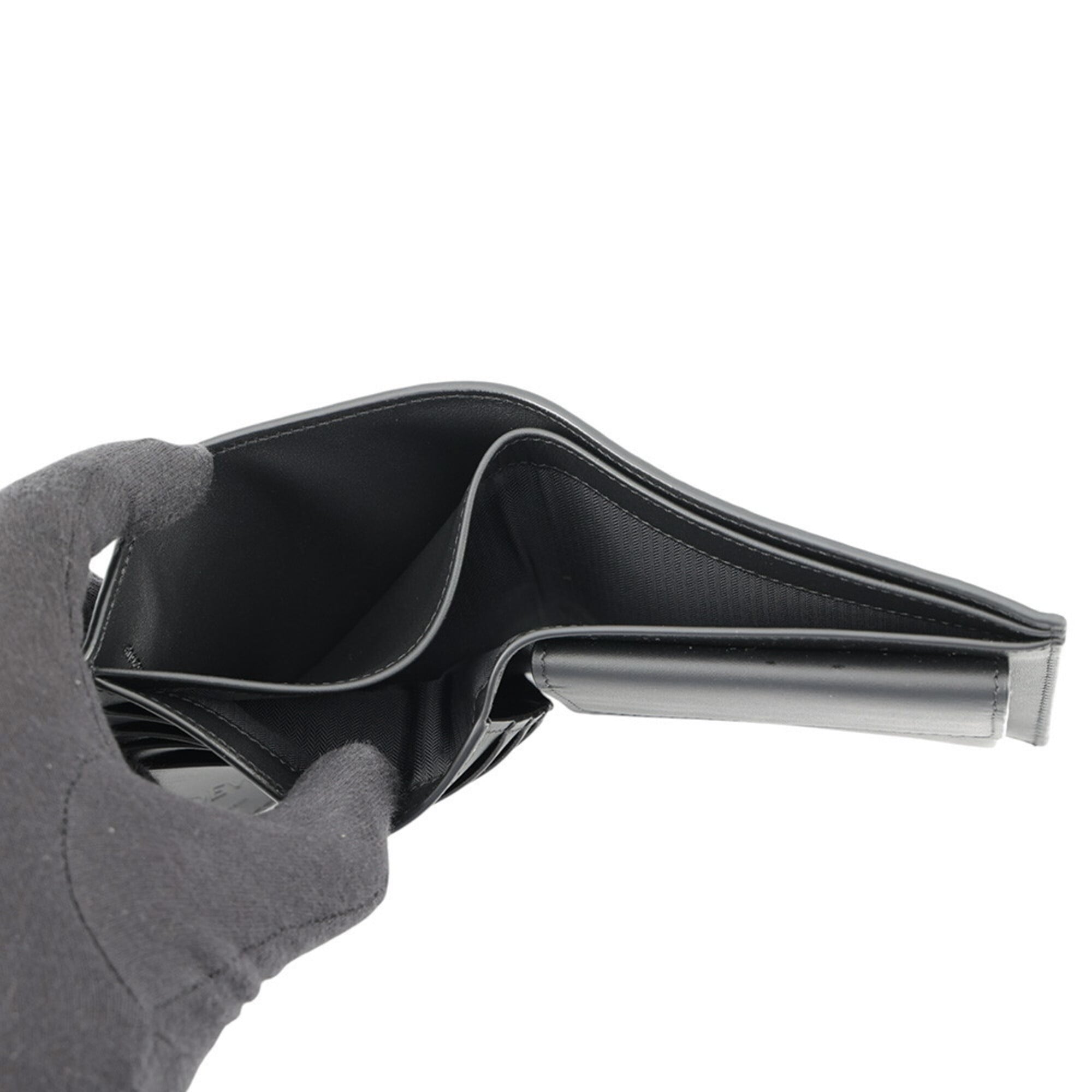 Loewe Black Leather Wallet (Bi-Fold) (Pre-Owned)
