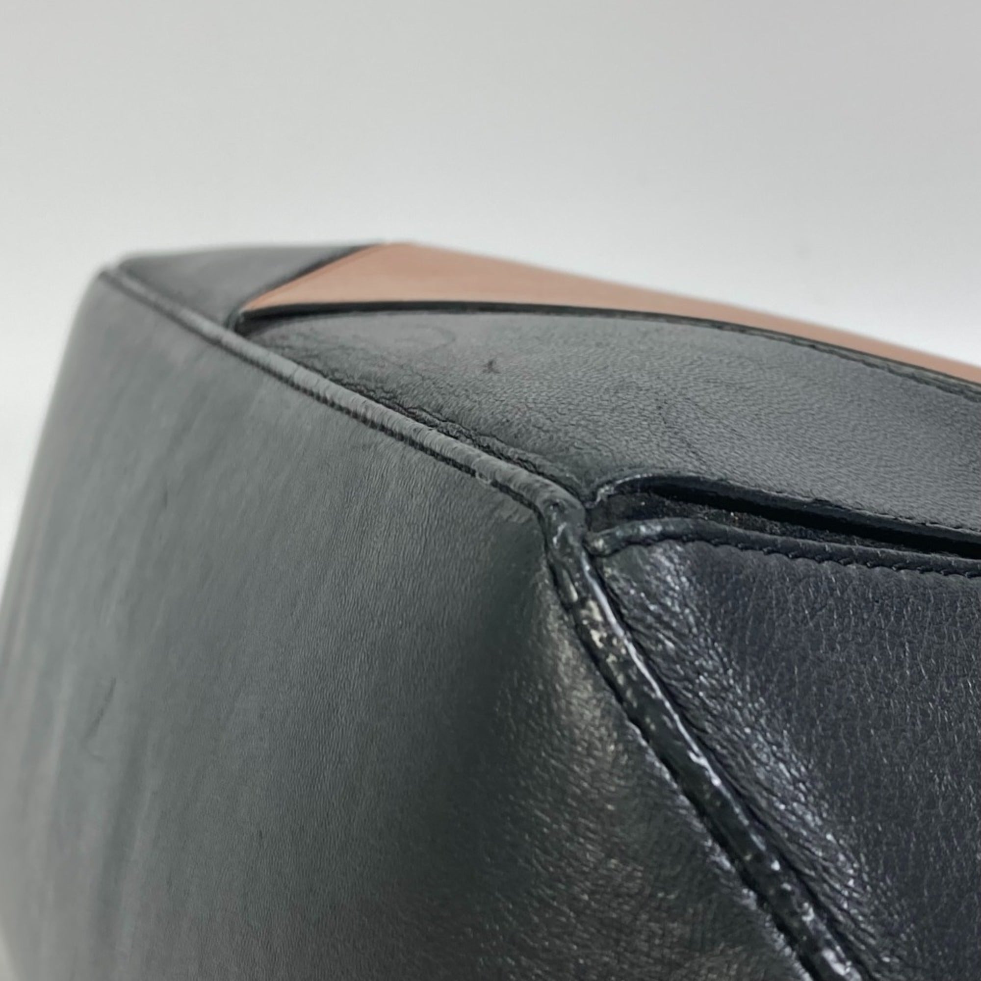 Givenchy Black Brown Handbag Shoulder Bag Tote Bag (Pre-Owned)