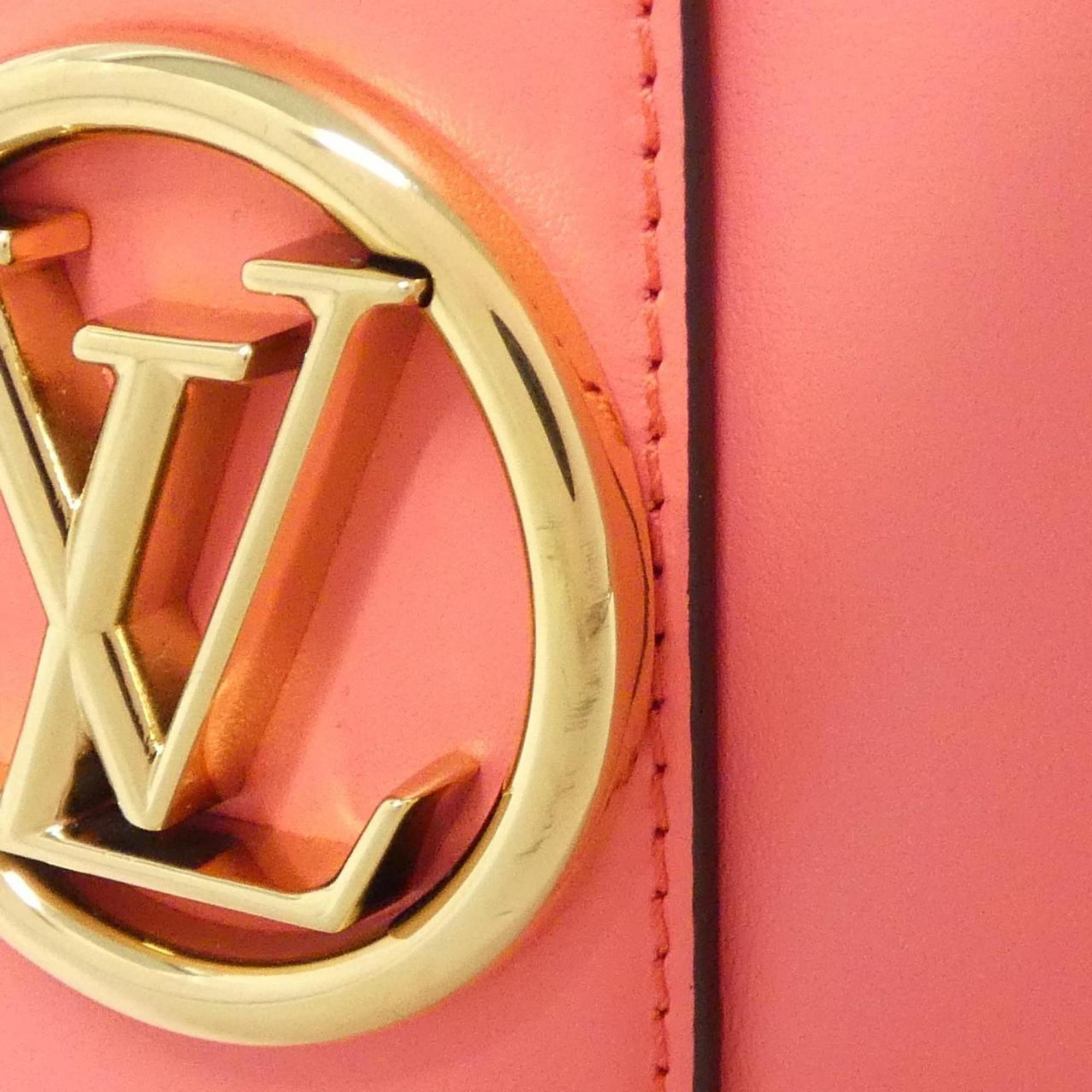 Louis Vuitton Dahlia Pink Leather Shoulder Bag (Pre-Owned)