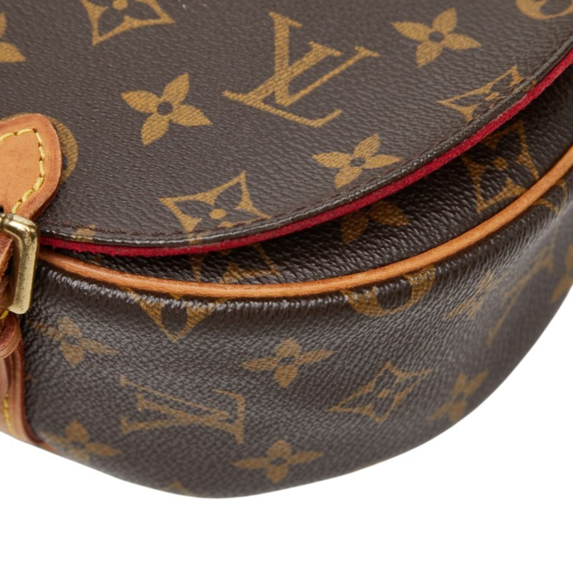 Louis Vuitton Brown Pvc Leather Shoulder Bag (Pre-Owned)
