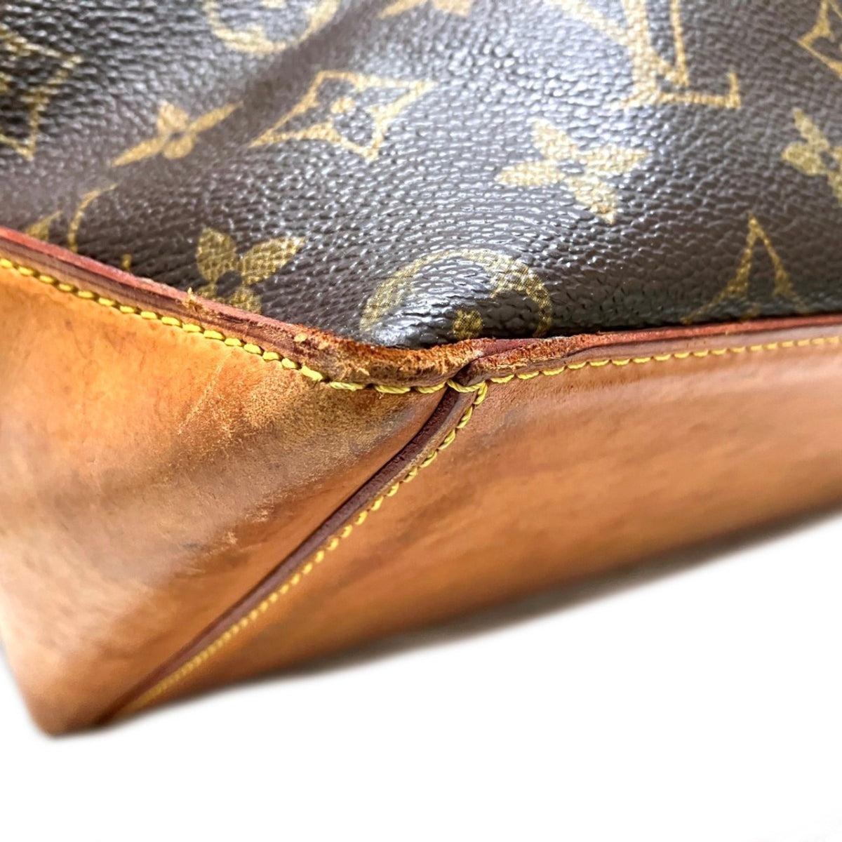 Louis Vuitton Brown Monogram Canvas Tote Bag (Pre-Owned)