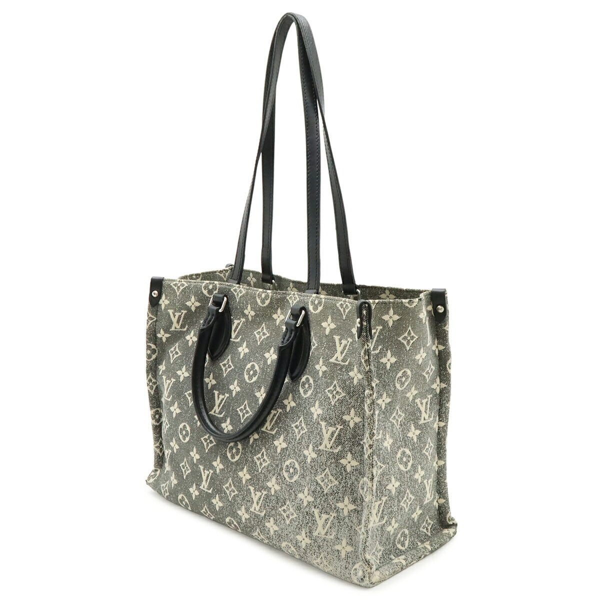 Louis Vuitton Black Monogram Noir Monogram Handbag Tote Bag (Pre-Owned)