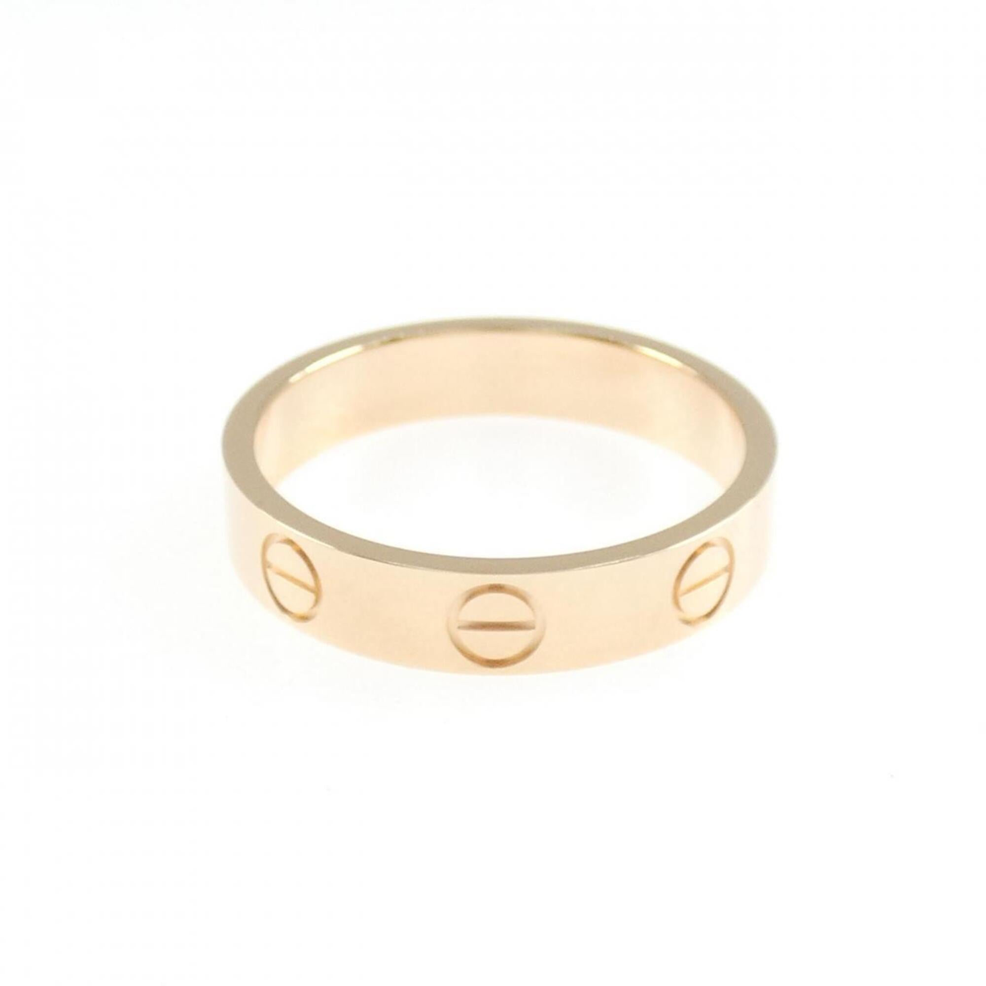 Cartier Love Pink Gold (18K) Band Ring (Pre-Owned)