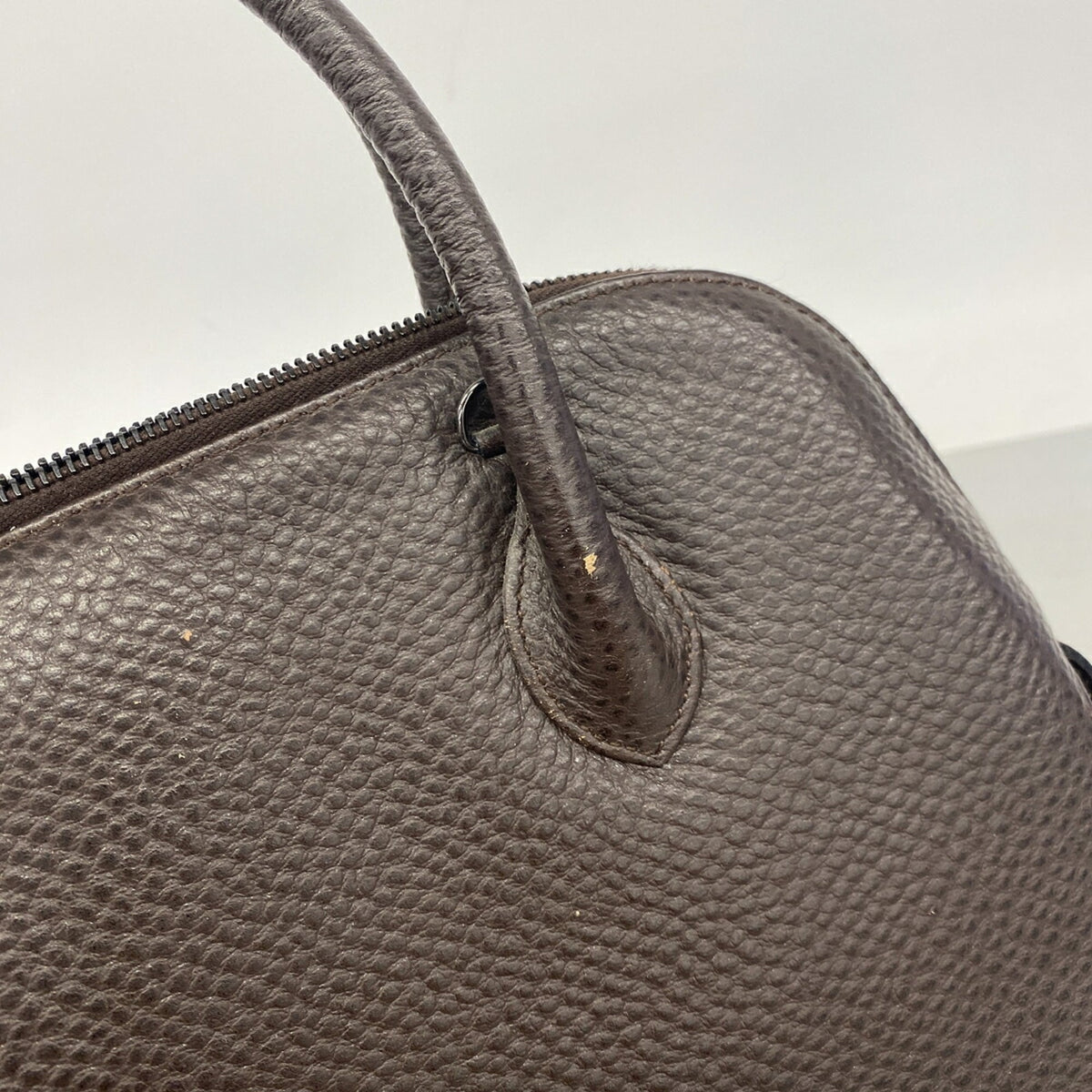 Salvatore Ferragamo Brown Leather Handbag (Pre-Owned)