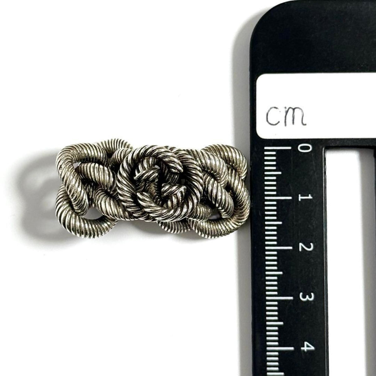 Gucci Silver 925 Band Ring (Pre-Owned)
