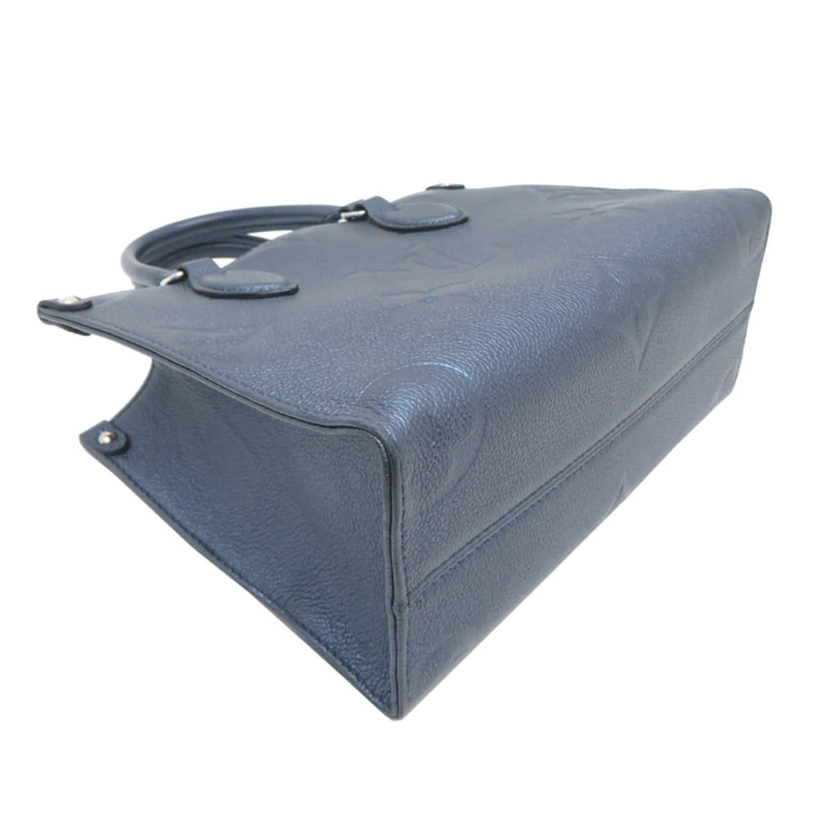Louis Vuitton Metallic Blue Monogram Empreinte Handbag (Pre-Owned)