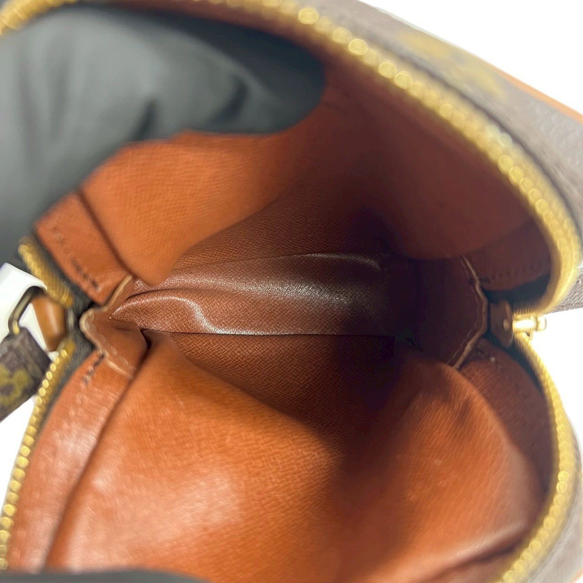 Louis Vuitton Brown Leather Pvc Pochette Shoulder Bag (Pre-Owned)