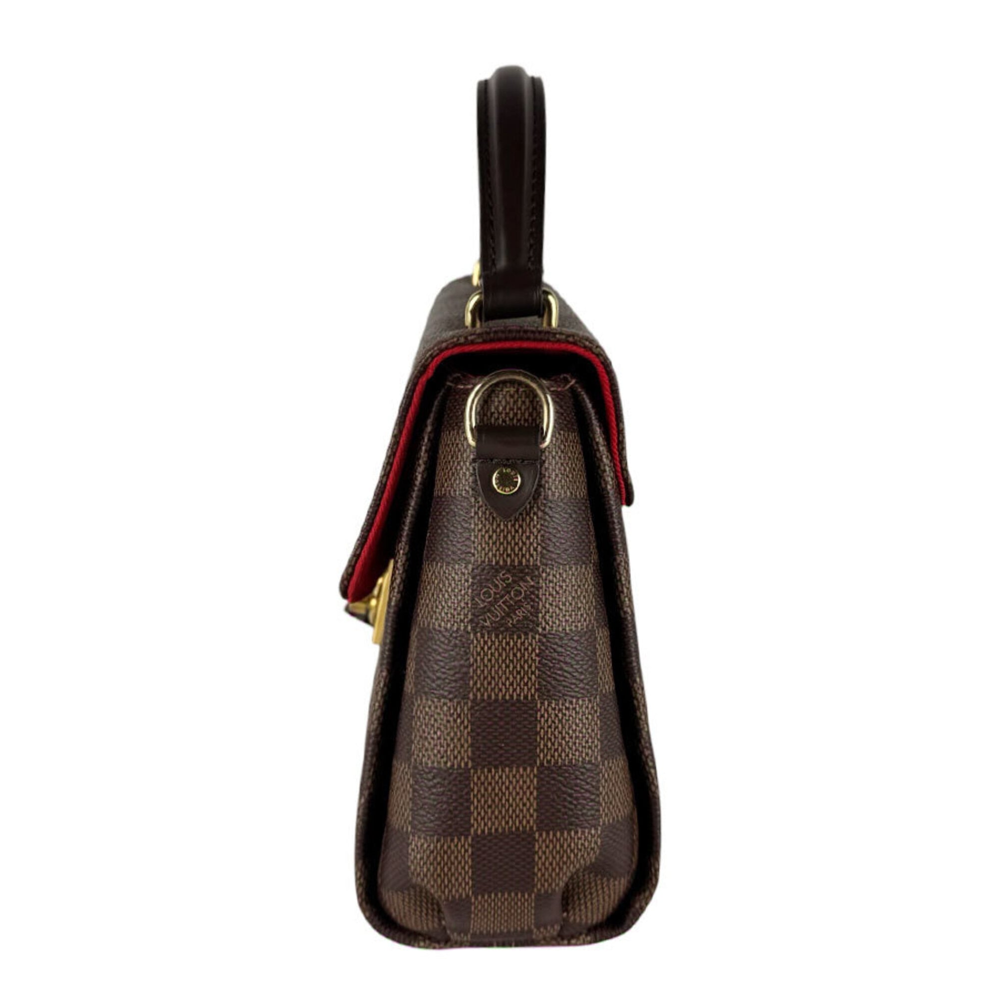 Louis Vuitton Brown Damier Canvas Damier Canvas Handbag Shoulder Bag (Pre-Owned)