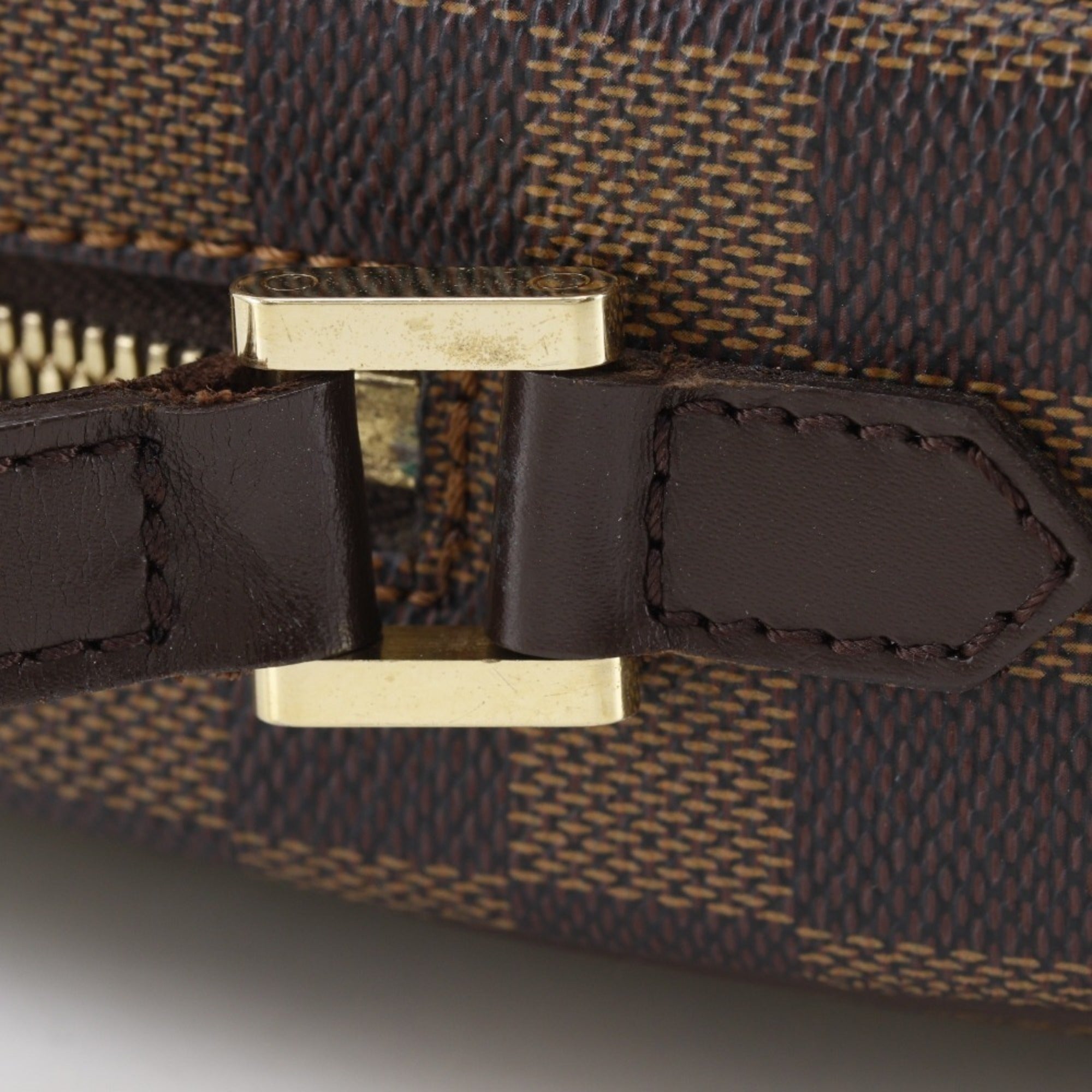 Louis Vuitton Damier Brown Damier Canvas Shoulder Bag (Pre-Owned)