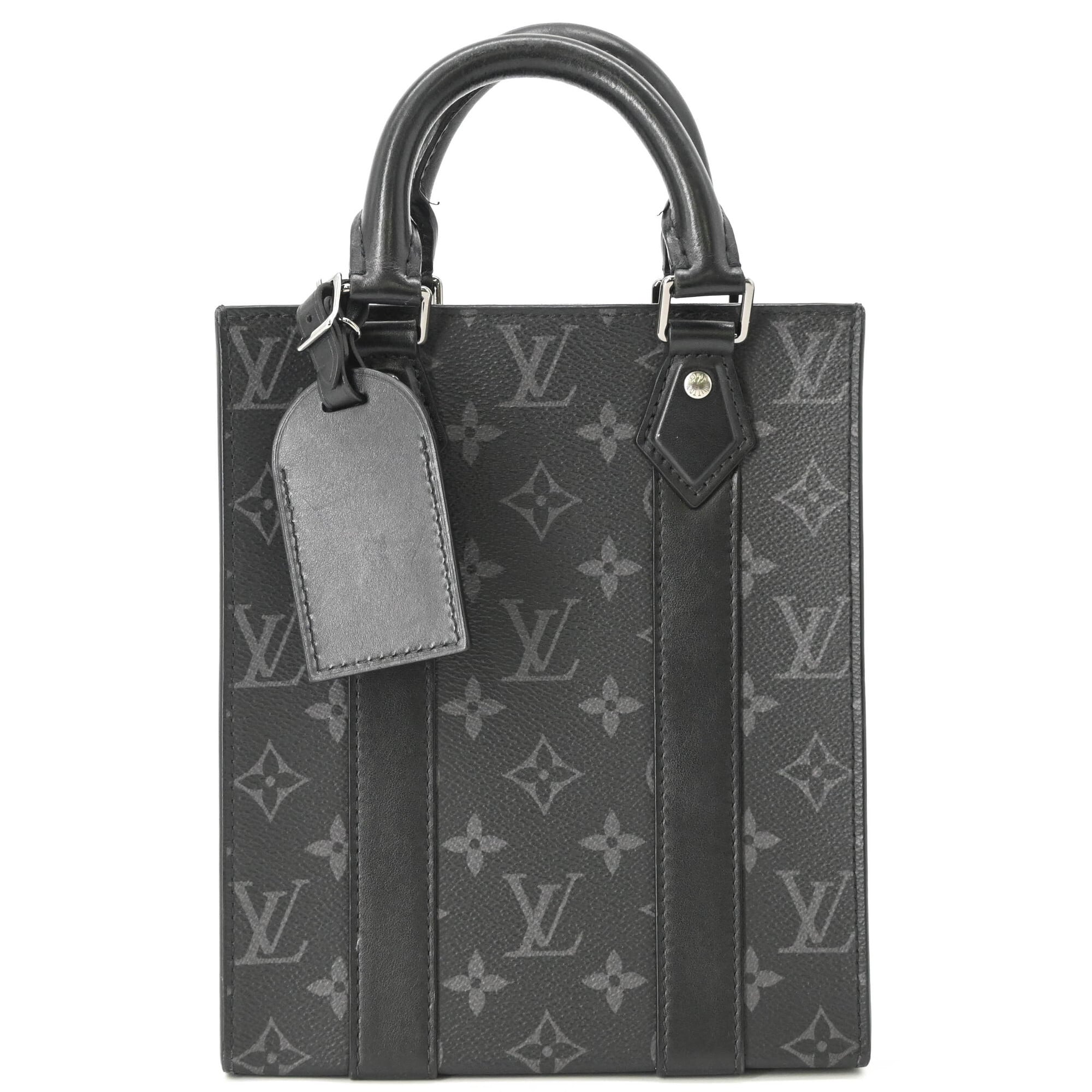 Louis Vuitton Black Monogram Handbag Shoulder Bag (Pre-Owned)