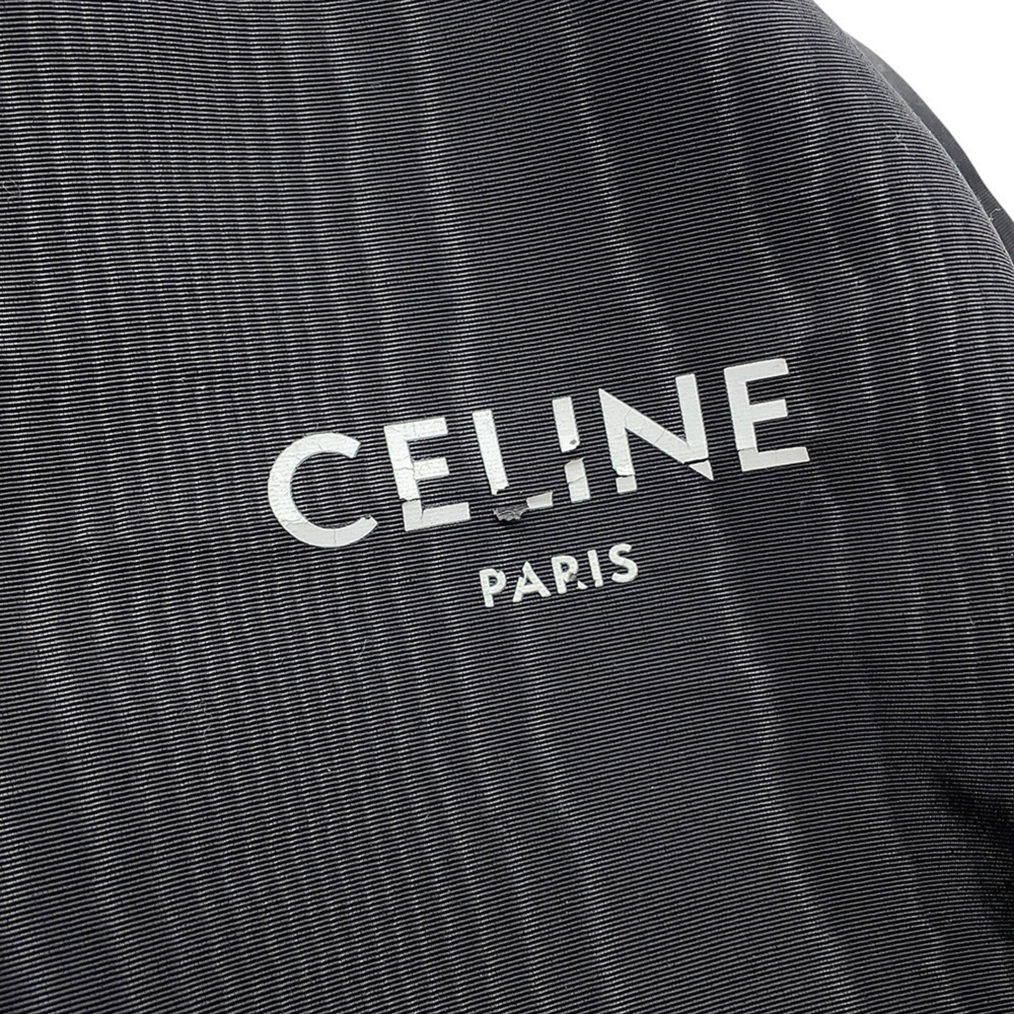 Celine Black Brown Pvc Leather Handbag Shoulder Bag (Pre-Owned)