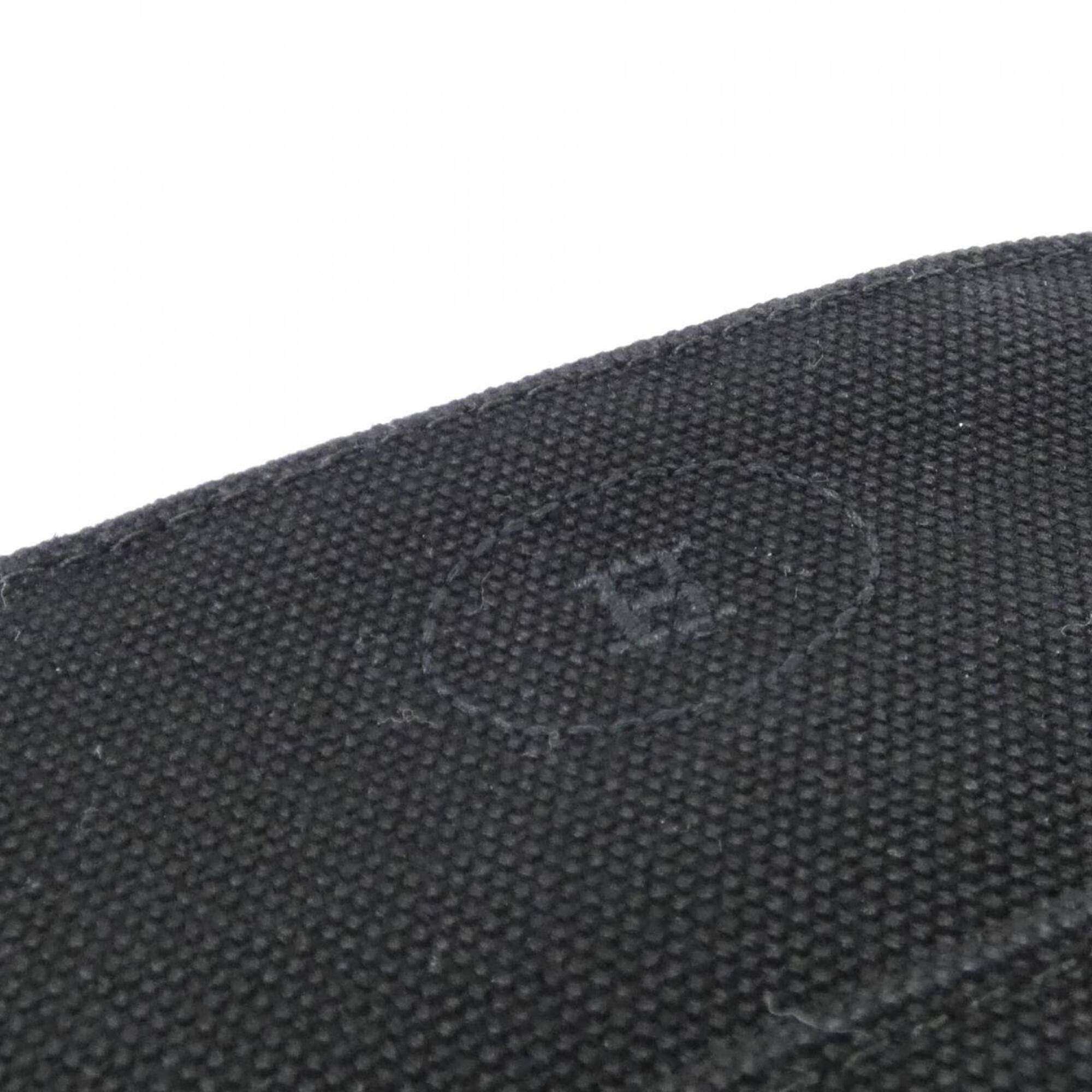 Hermes Black Canvas Handbag Pouch (Pre-Owned)