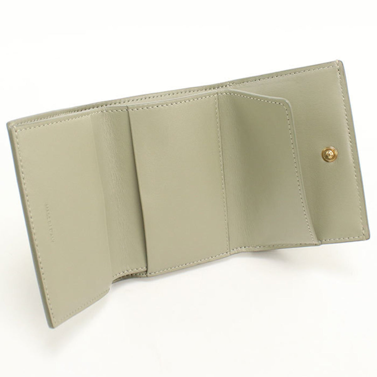 Celine Gray Leather Wallet (Tri-Fold) (Pre-Owned)