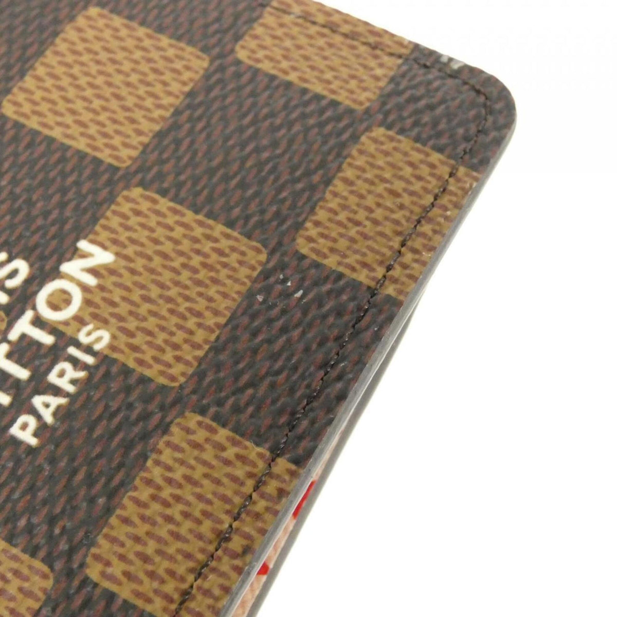 Louis Vuitton Damier Ebene Coated Canvas Long Wallet (Bi-Fold) (Pre-Owned)