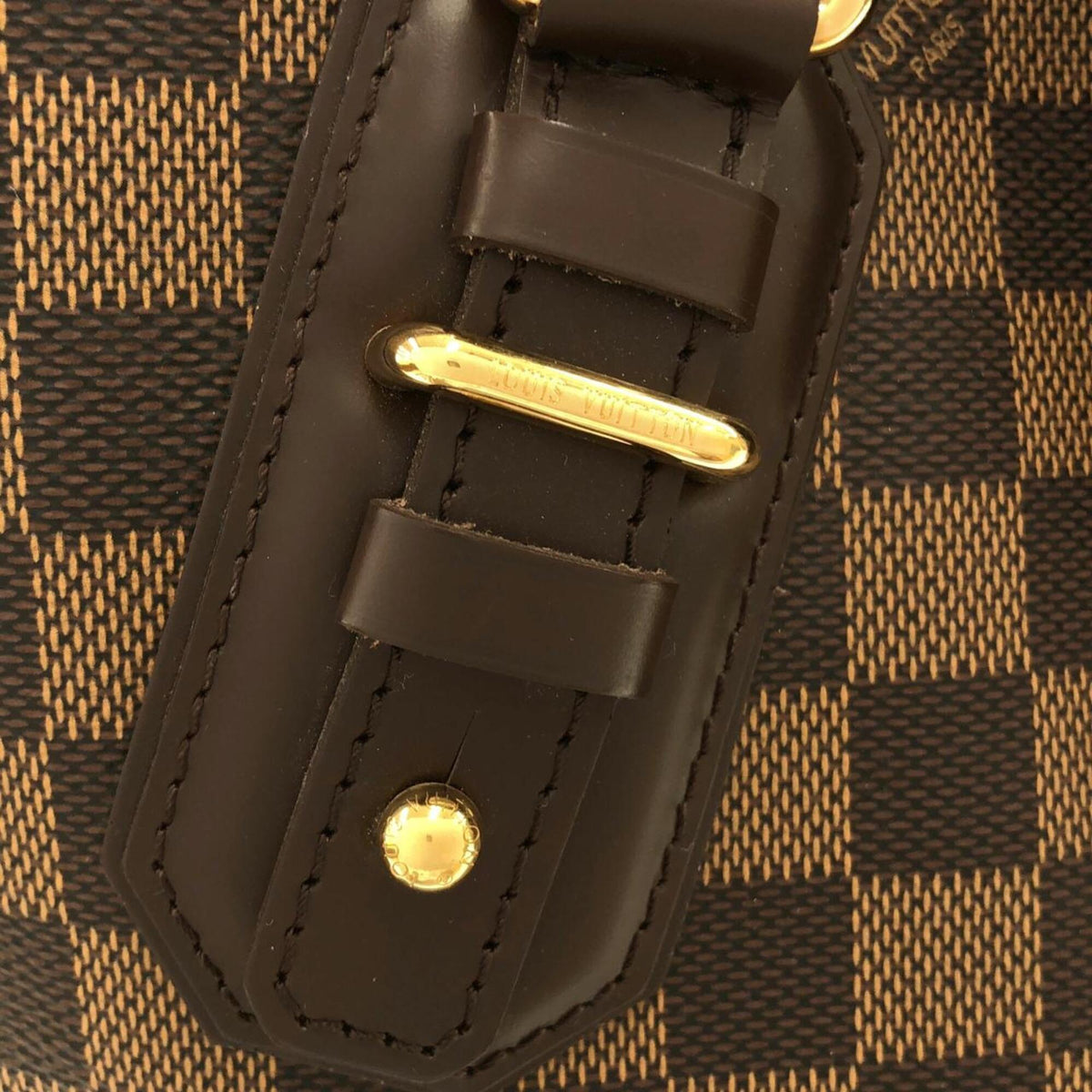 Louis Vuitton Ebene Coated Canvas Handbag (Pre-Owned)