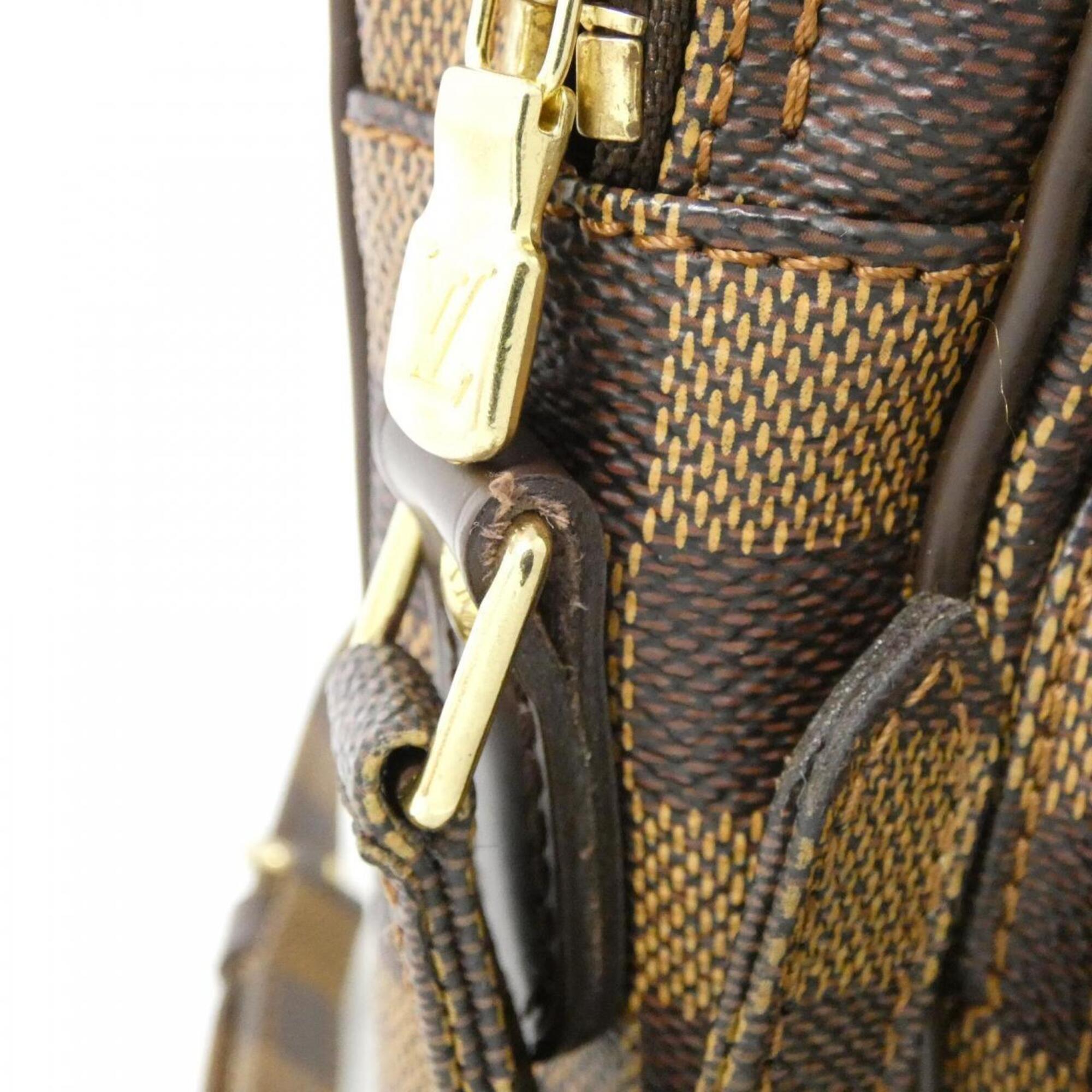 Louis Vuitton Ebene Coated Canvas Shoulder Bag (Pre-Owned)