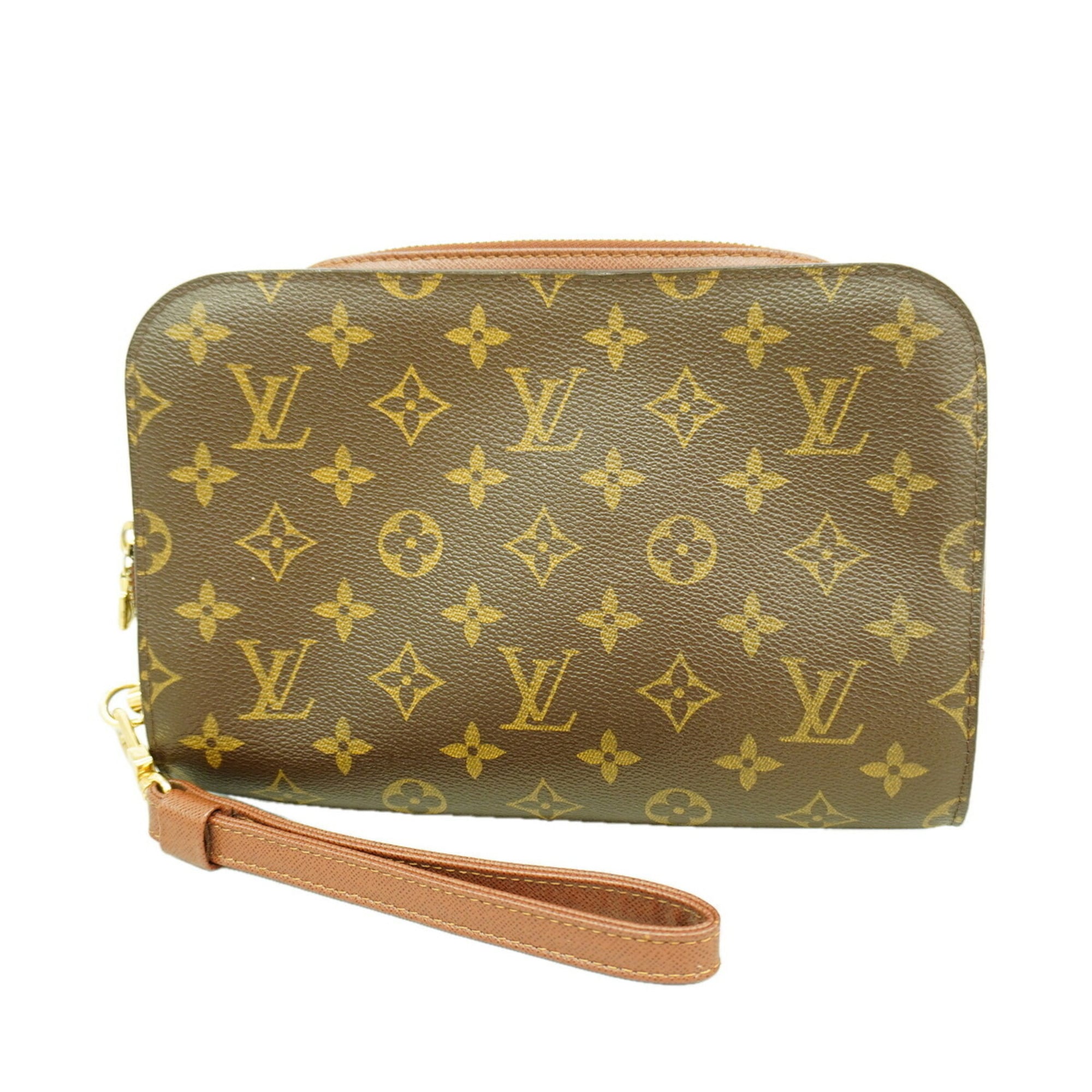Louis Vuitton Brown Clutch Bag (Pre-Owned)