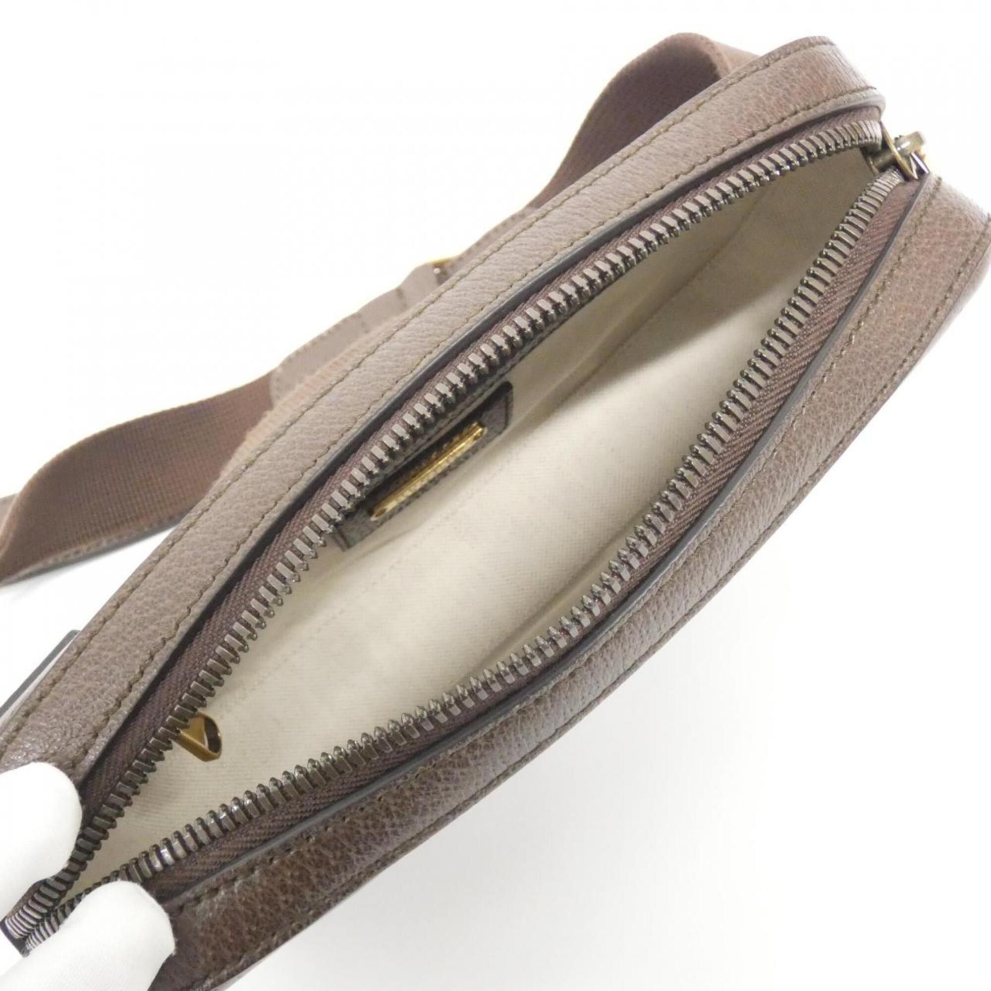 Gucci Brown Leather Fanny Pack (Pre-Owned)