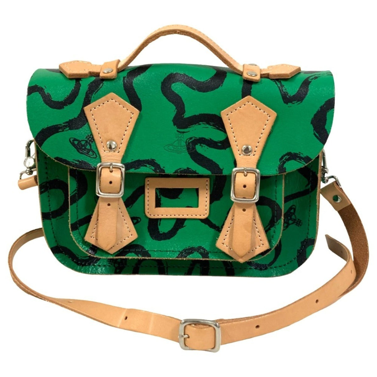 Vivienne Westwood Green Shoulder Bag (Pre-Owned)